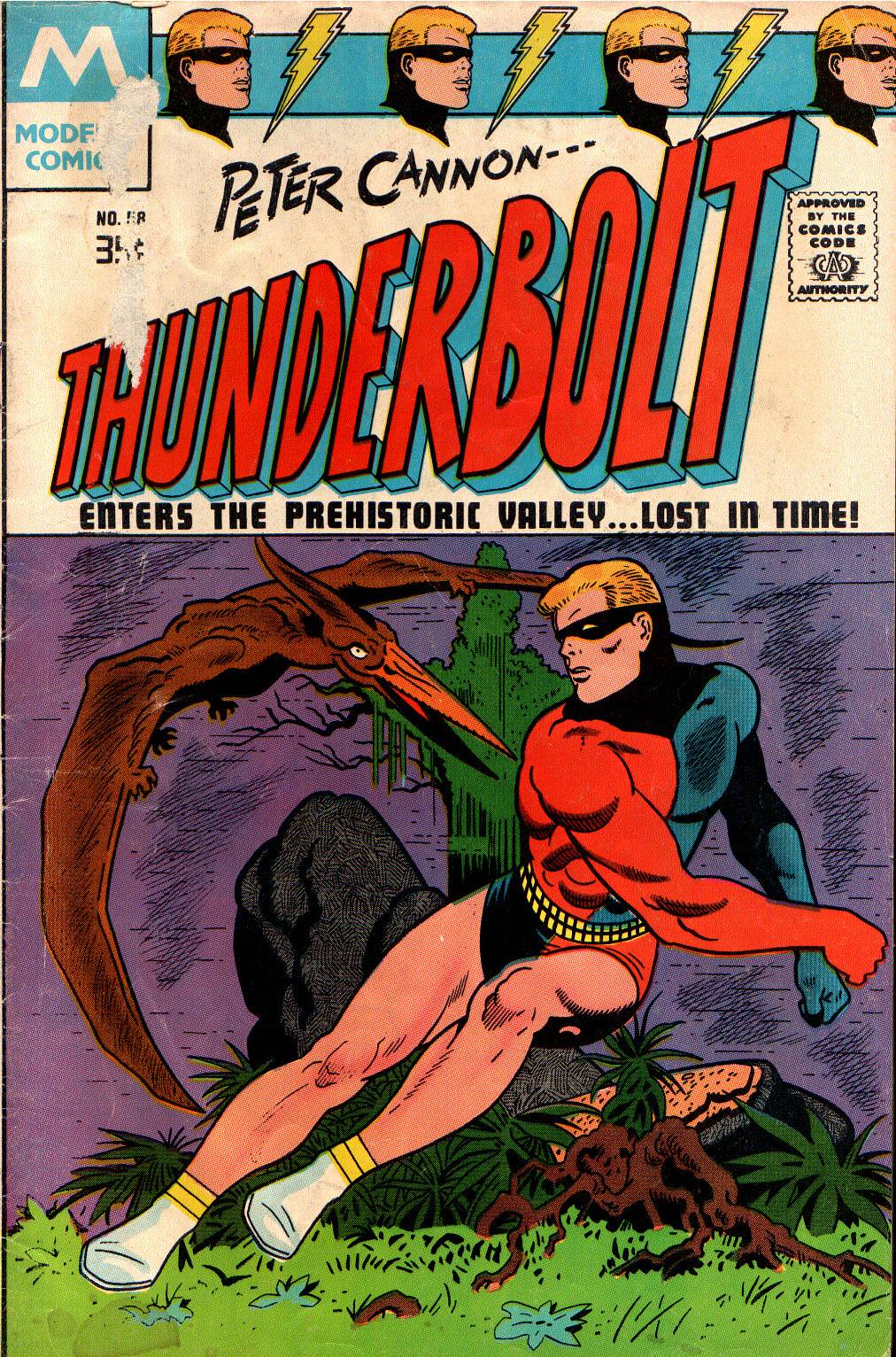 Read online Thunderbolt comic -  Issue #58 - 1