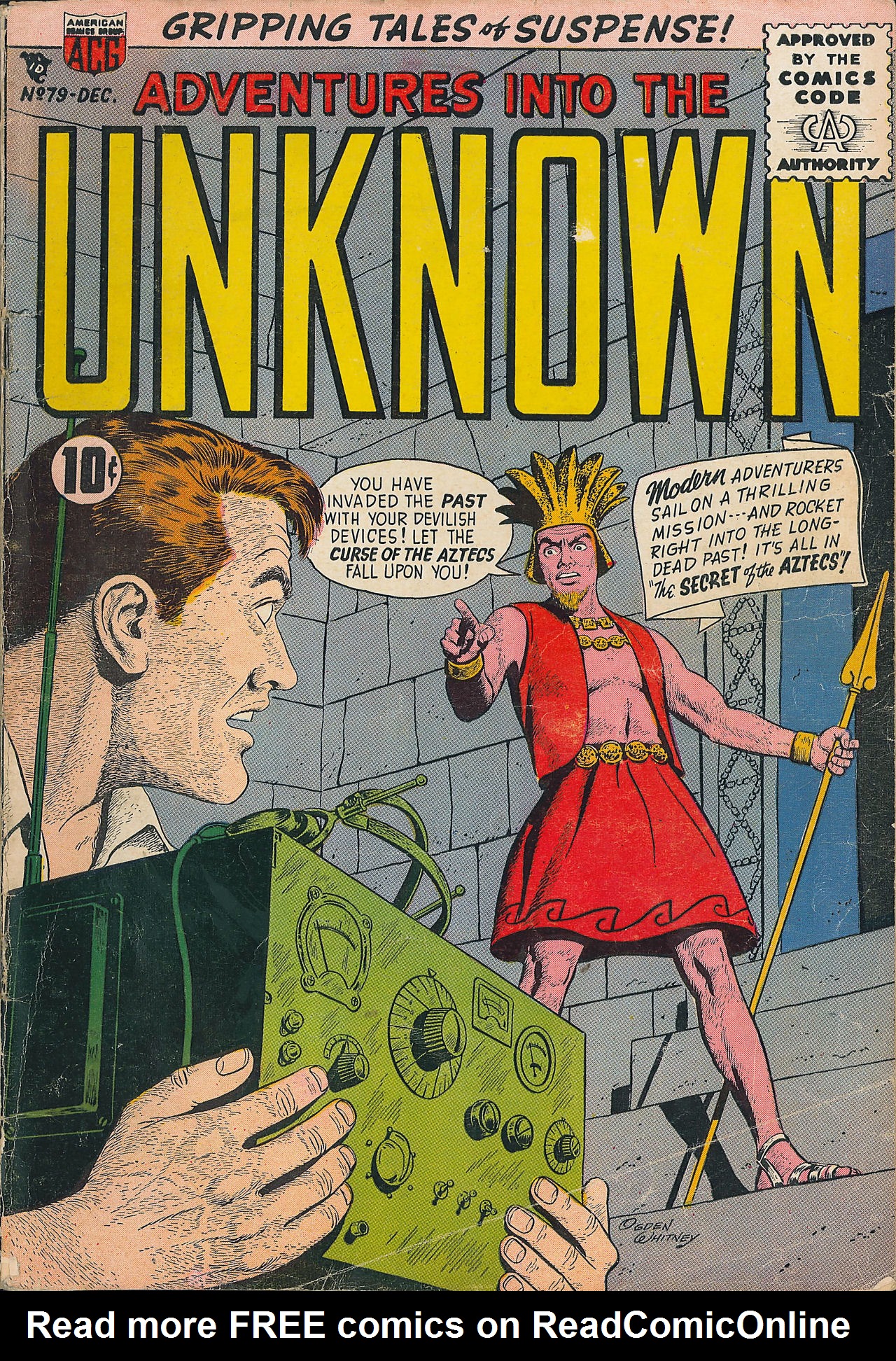 Read online Adventures Into The Unknown comic -  Issue #79 - 1
