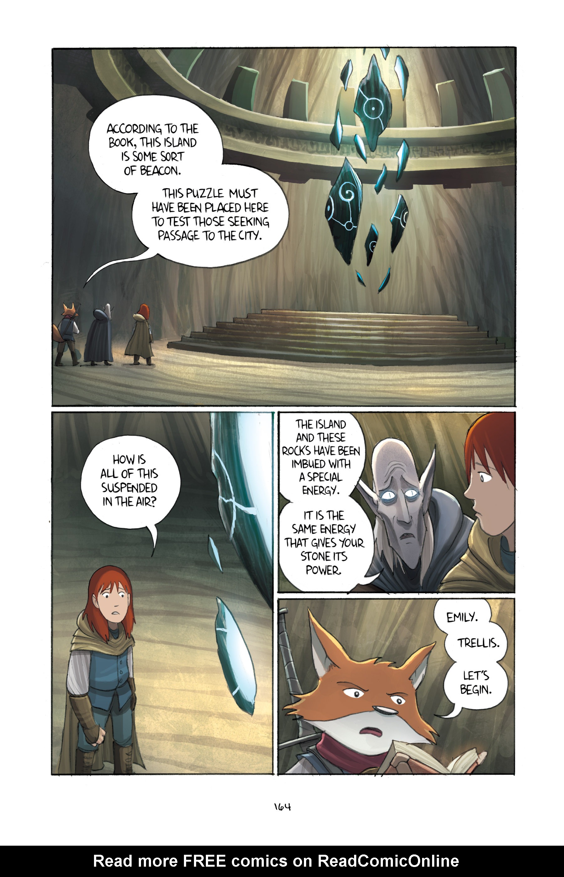 Read online Amulet comic -  Issue #3 - 160