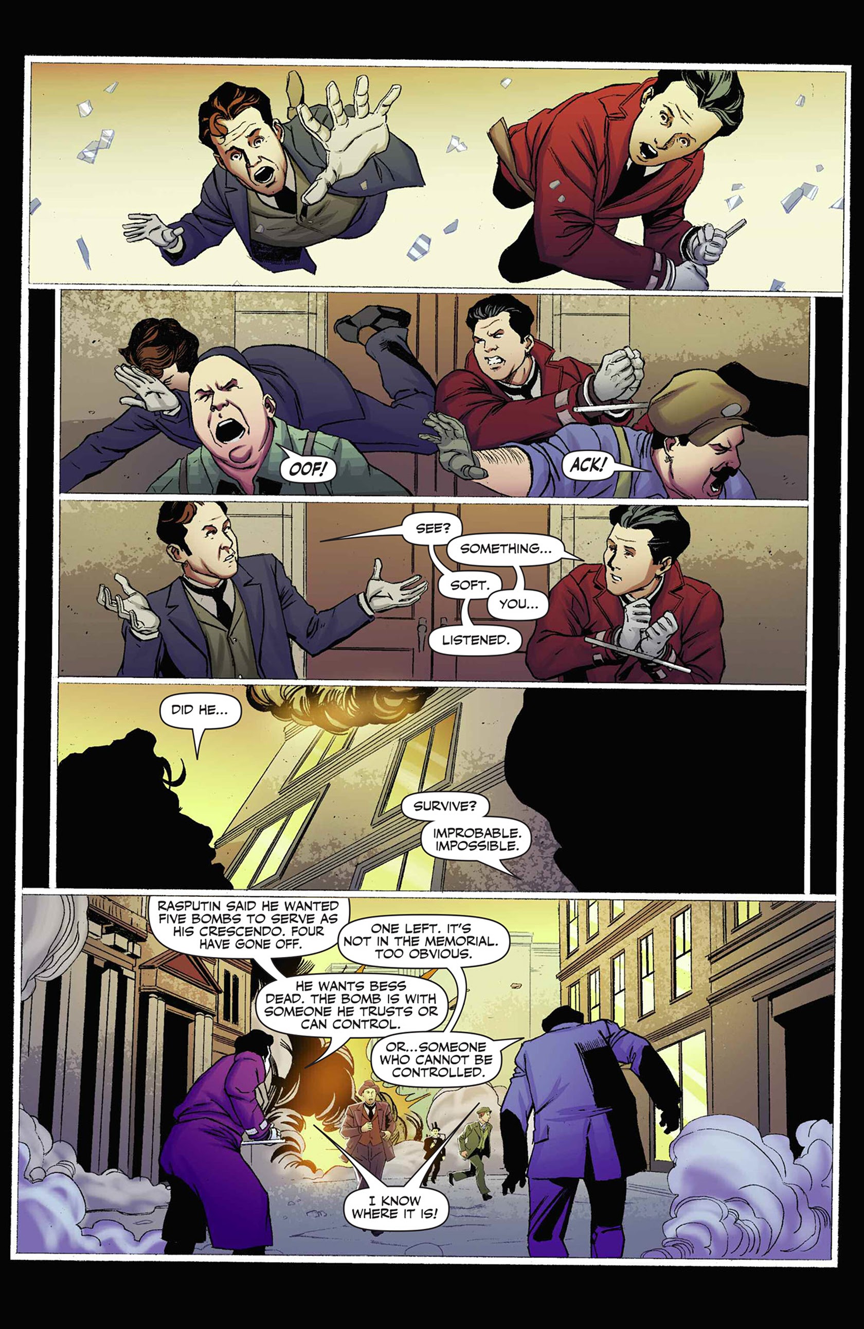 Read online Sherlock Holmes vs. Harry Houdini comic -  Issue #5 - 14