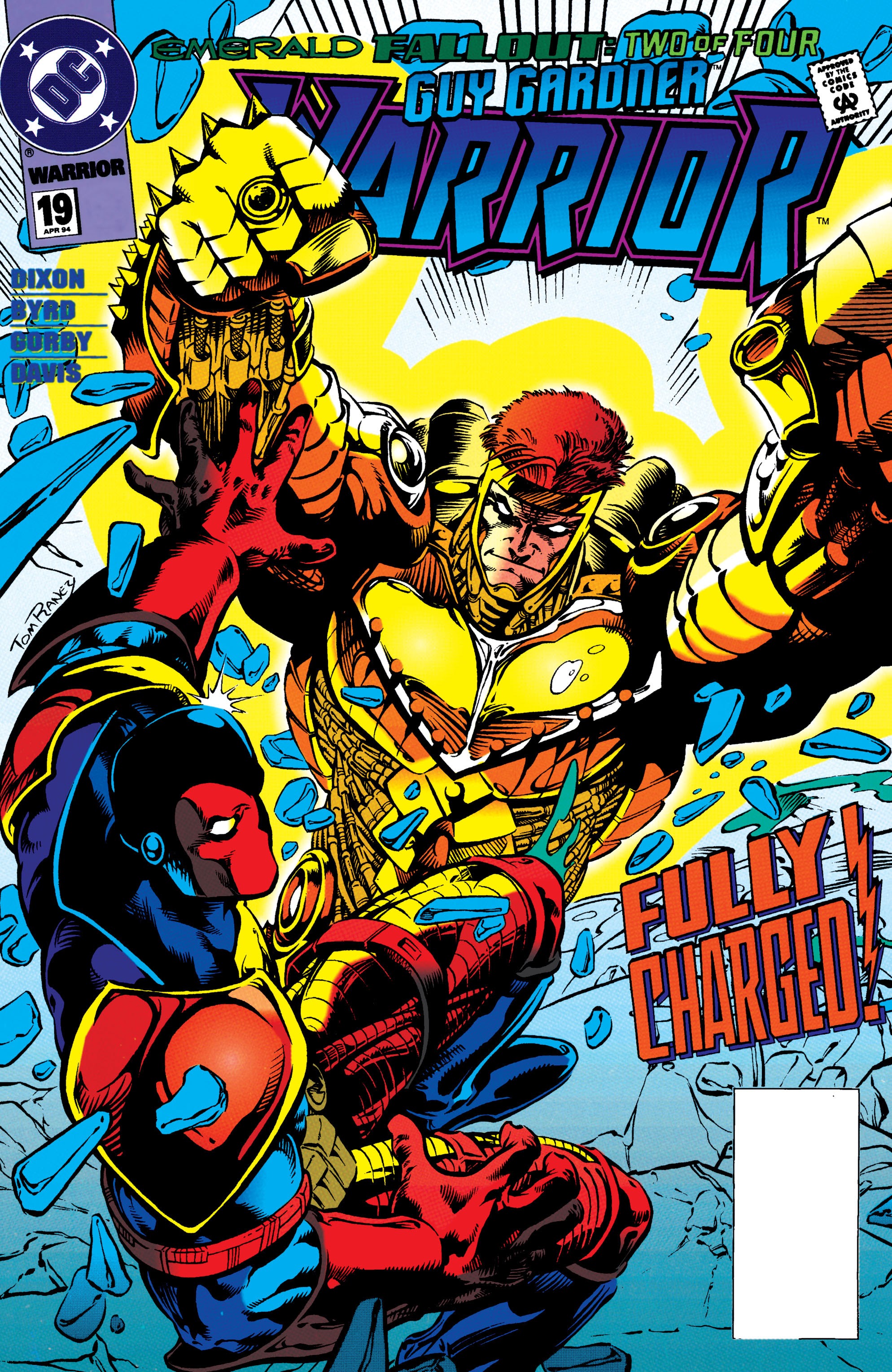 Read online Guy Gardner: Warrior comic -  Issue #19 - 1