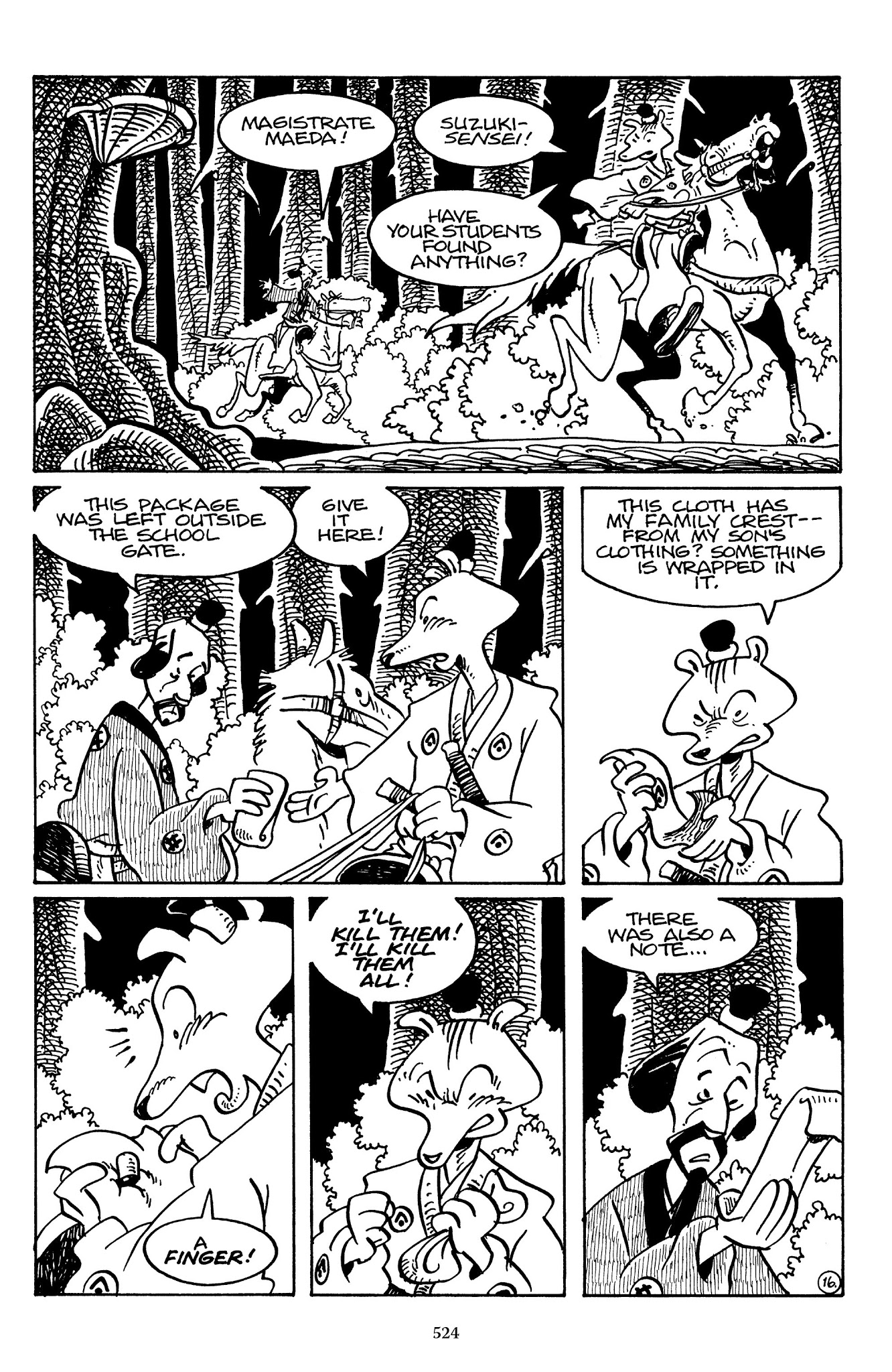 Read online The Usagi Yojimbo Saga comic -  Issue # TPB 7 - 516