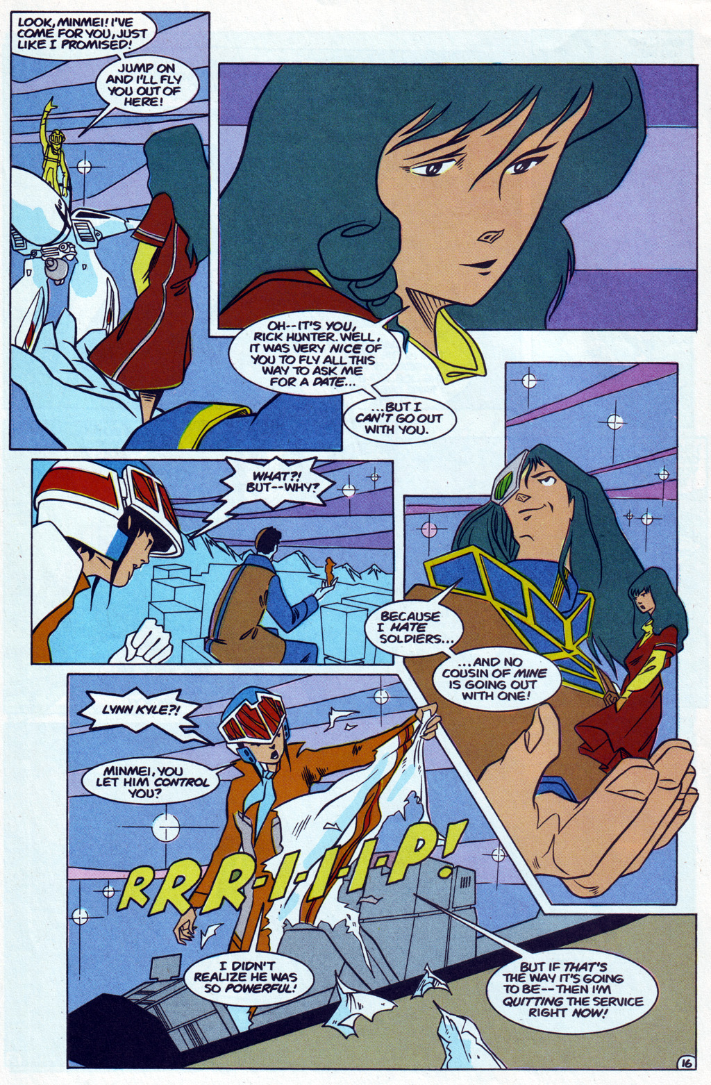 Read online Robotech The Macross Saga comic -  Issue #17 - 18