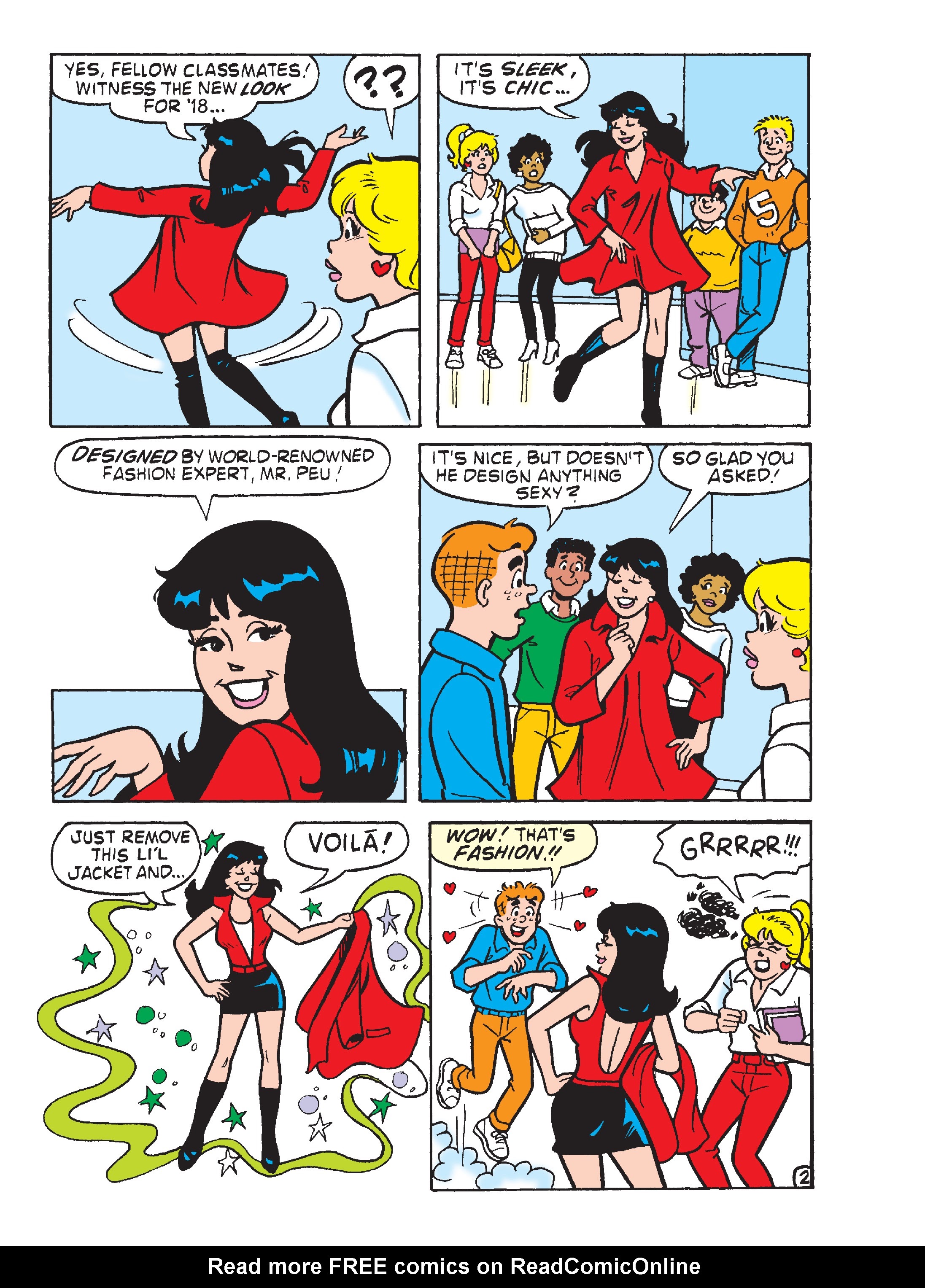 Read online Betty & Veronica Friends Double Digest comic -  Issue #259 - 125