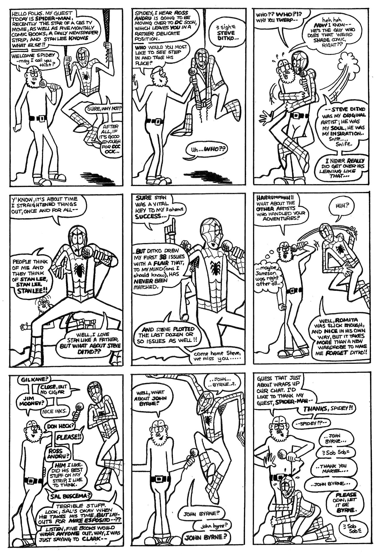 Read online Hembeck: The Best of Dateline: @!!?# comic -  Issue #Full - 4