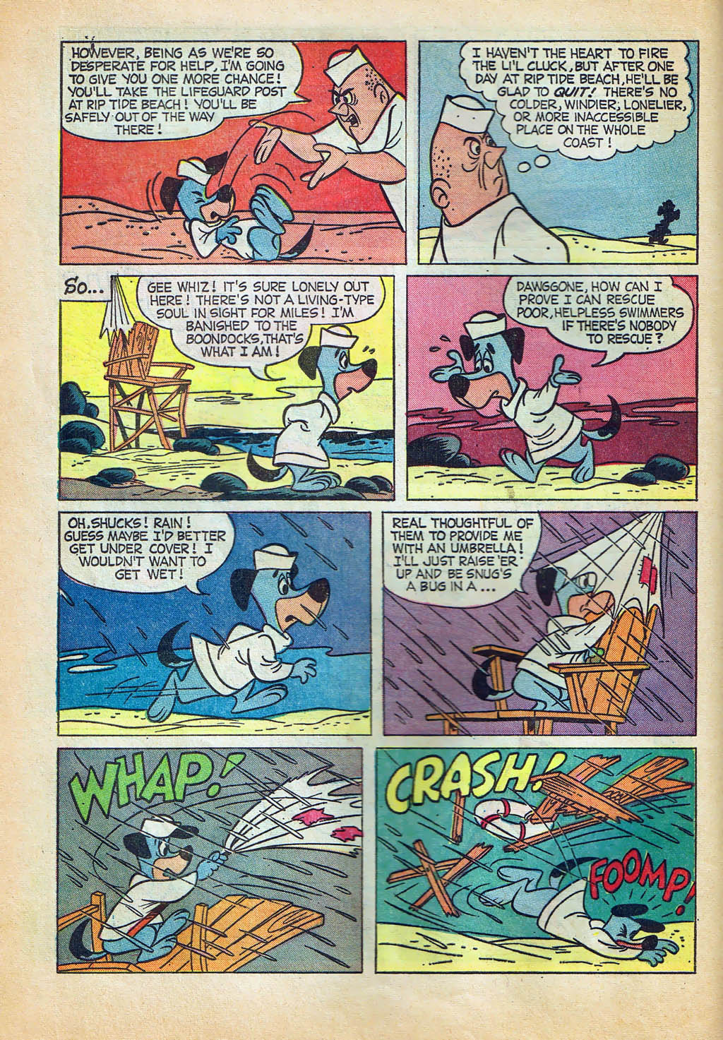 Read online Huckleberry Hound (1960) comic -  Issue #30 - 16