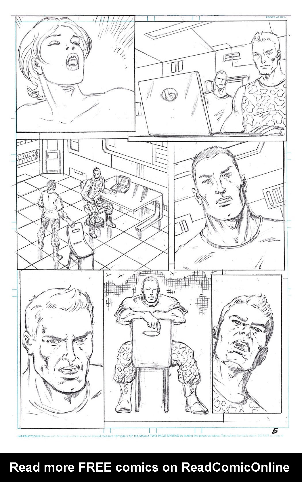 Read online The Art of Chris Malgrain comic -  Issue #2 - 7