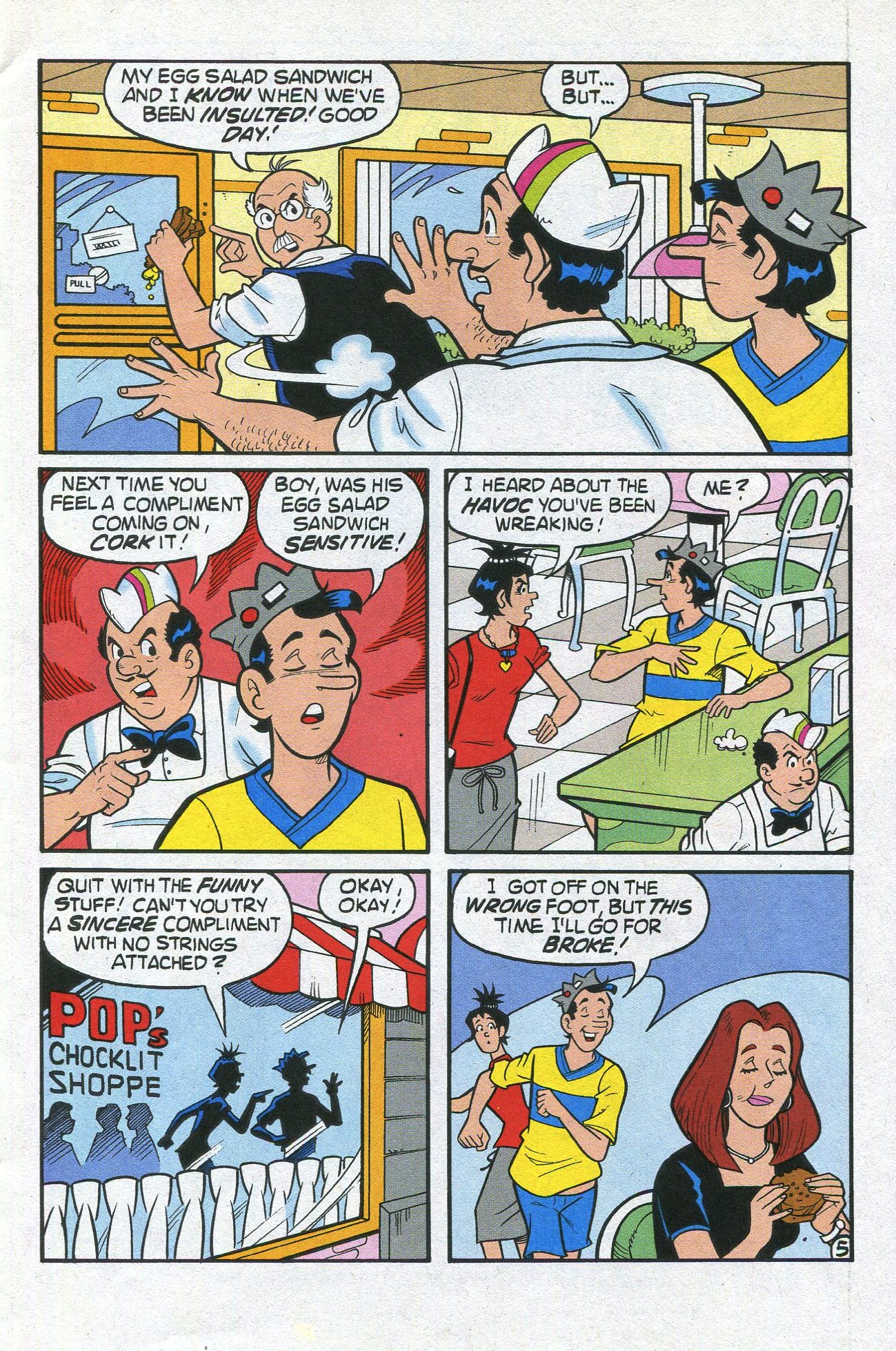 Read online Archie's Pal Jughead Comics comic -  Issue #129 - 7
