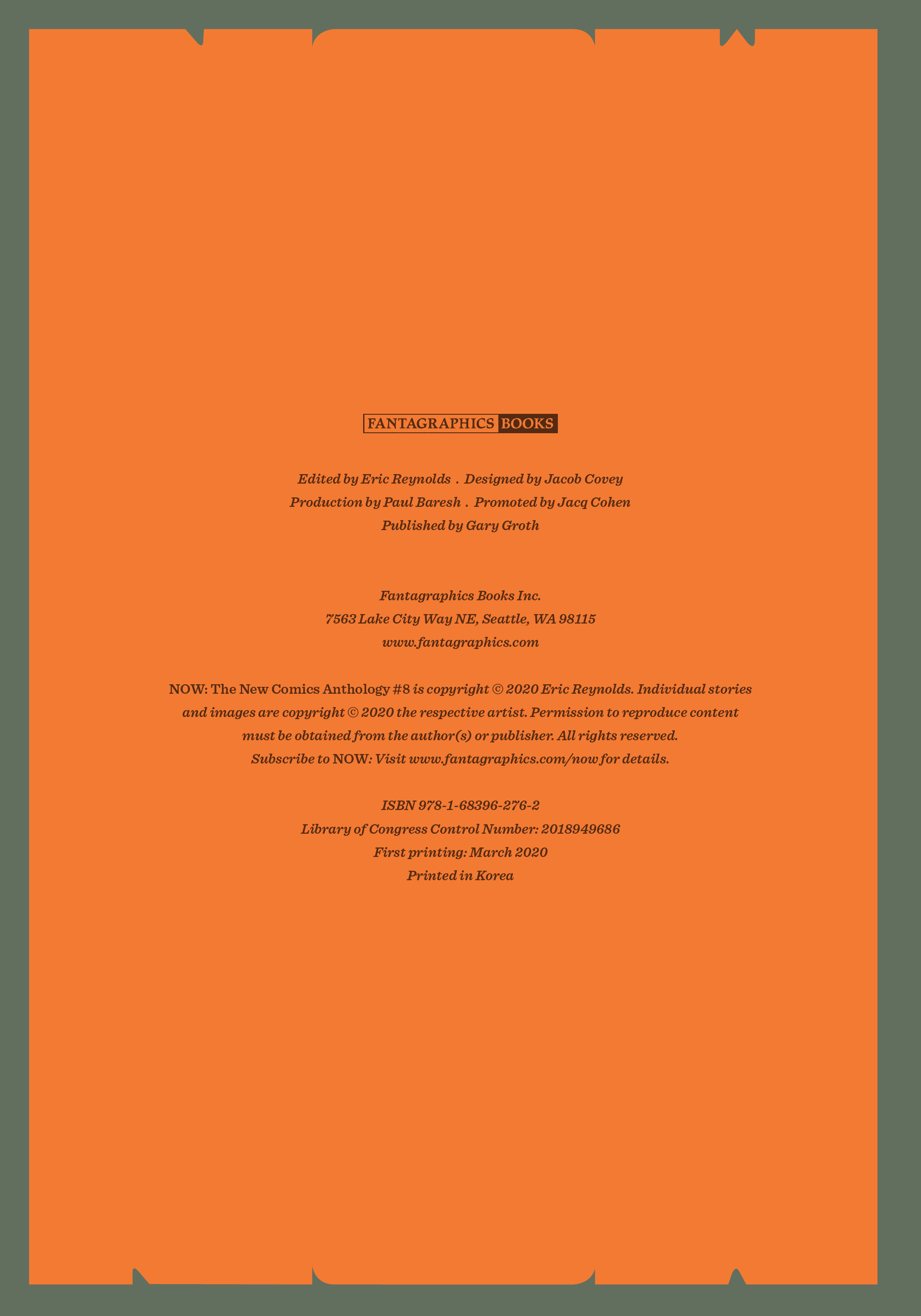 Read online Now: The New Comics Anthology comic -  Issue #8 - 3