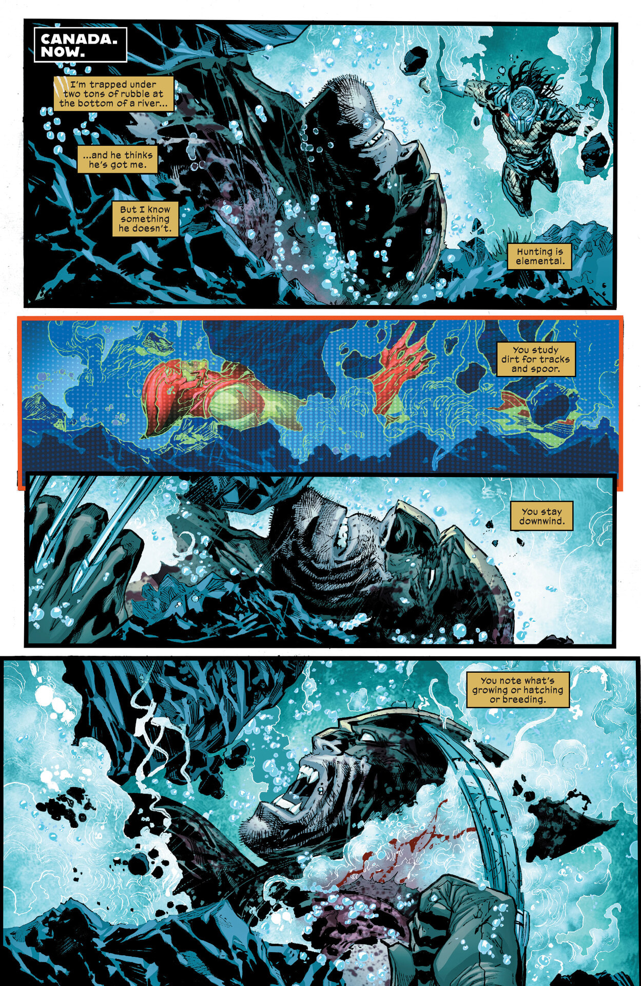 Read online Predator vs. Wolverine comic -  Issue #3 - 2