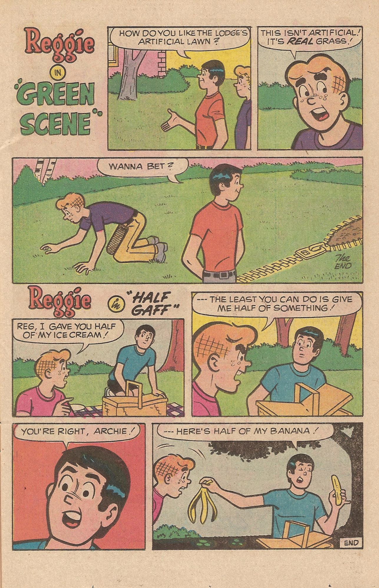 Read online Reggie's Wise Guy Jokes comic -  Issue #39 - 7