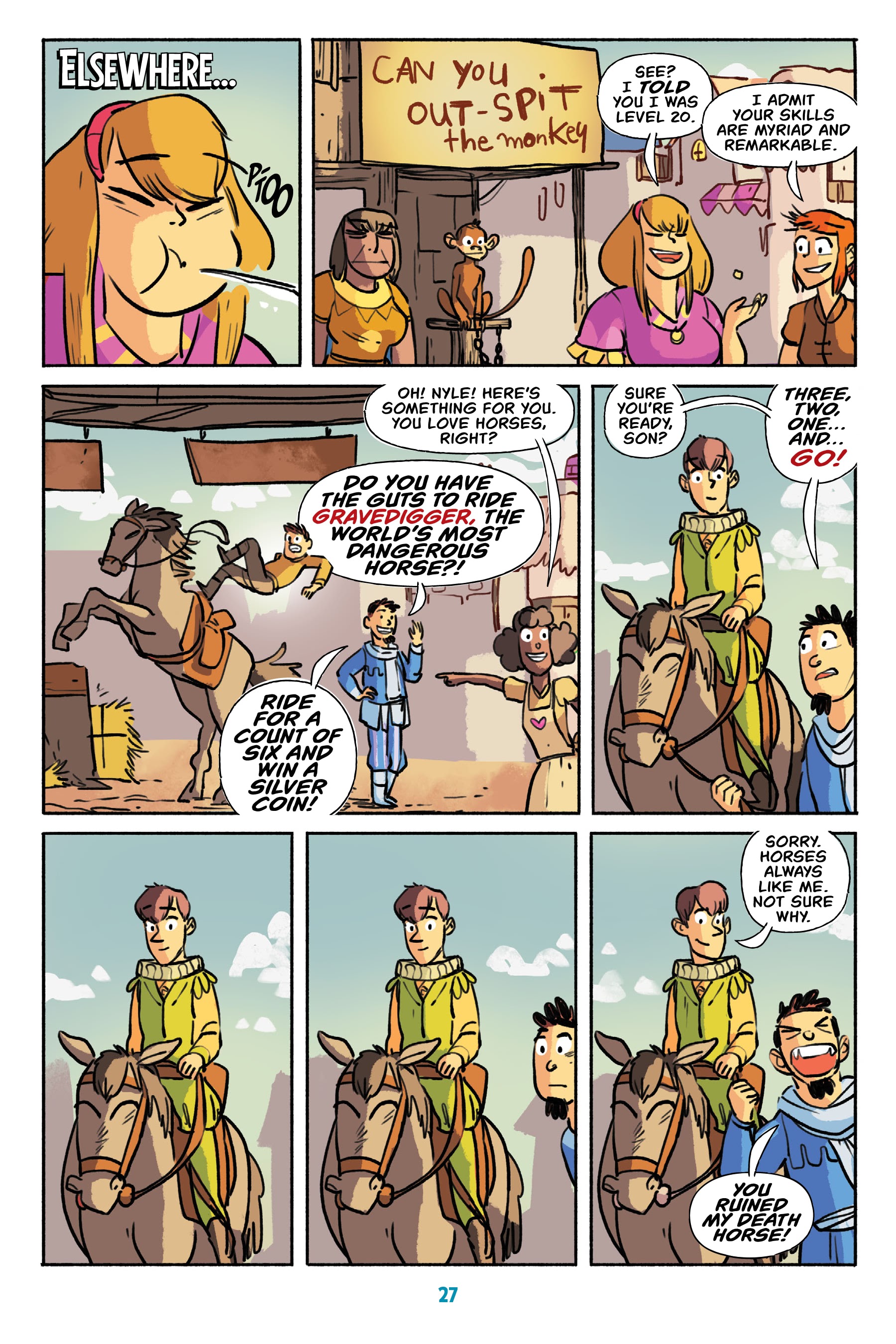 Read online Wrassle Castle comic -  Issue #1 - 26