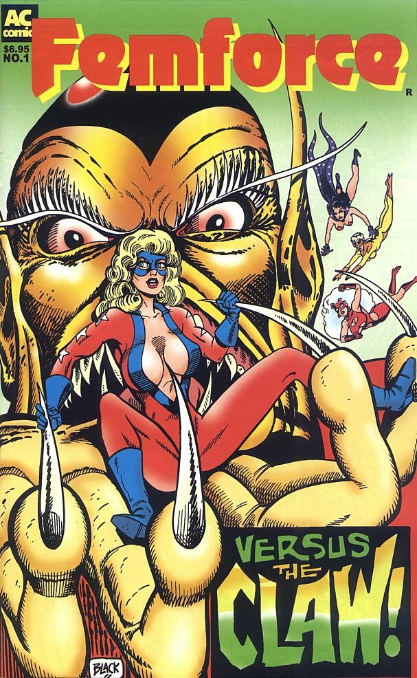Read online FemForce Versus The Claw comic -  Issue # Full - 1