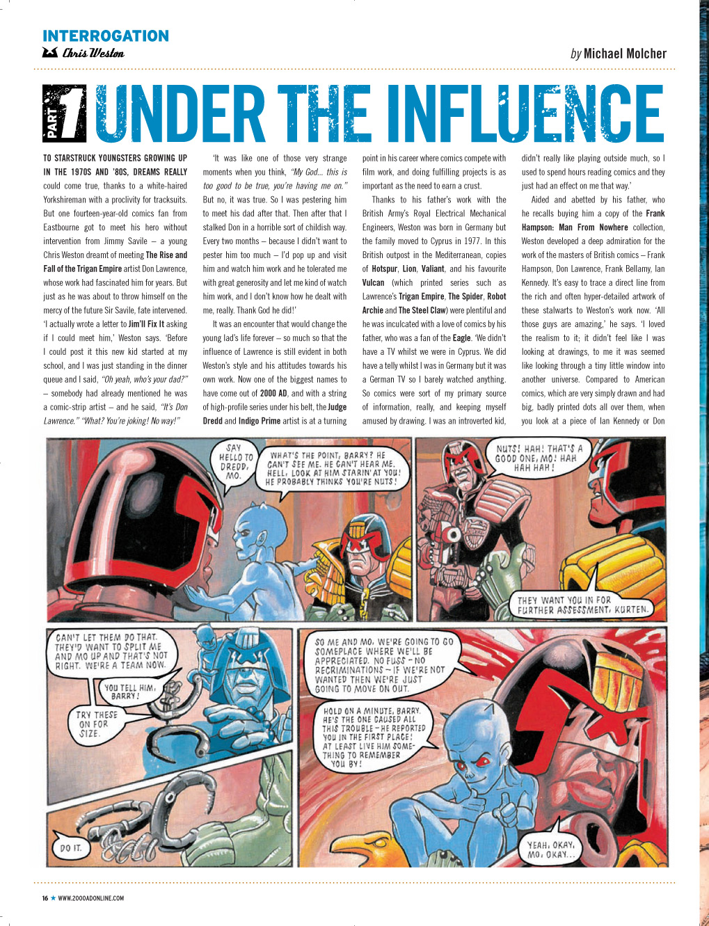 Read online Judge Dredd Megazine (Vol. 5) comic -  Issue #325 - 16