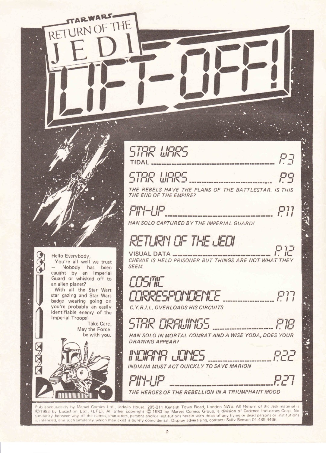 Read online Return of the Jedi comic -  Issue #10 - 2