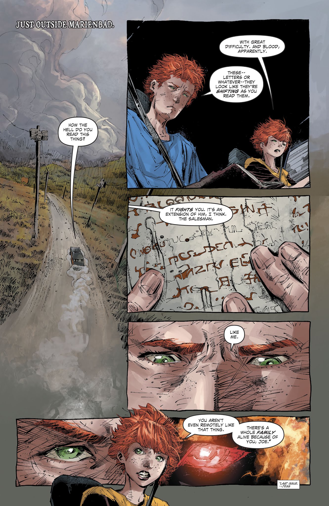 Read online The Curse of Brimstone comic -  Issue #5 - 5
