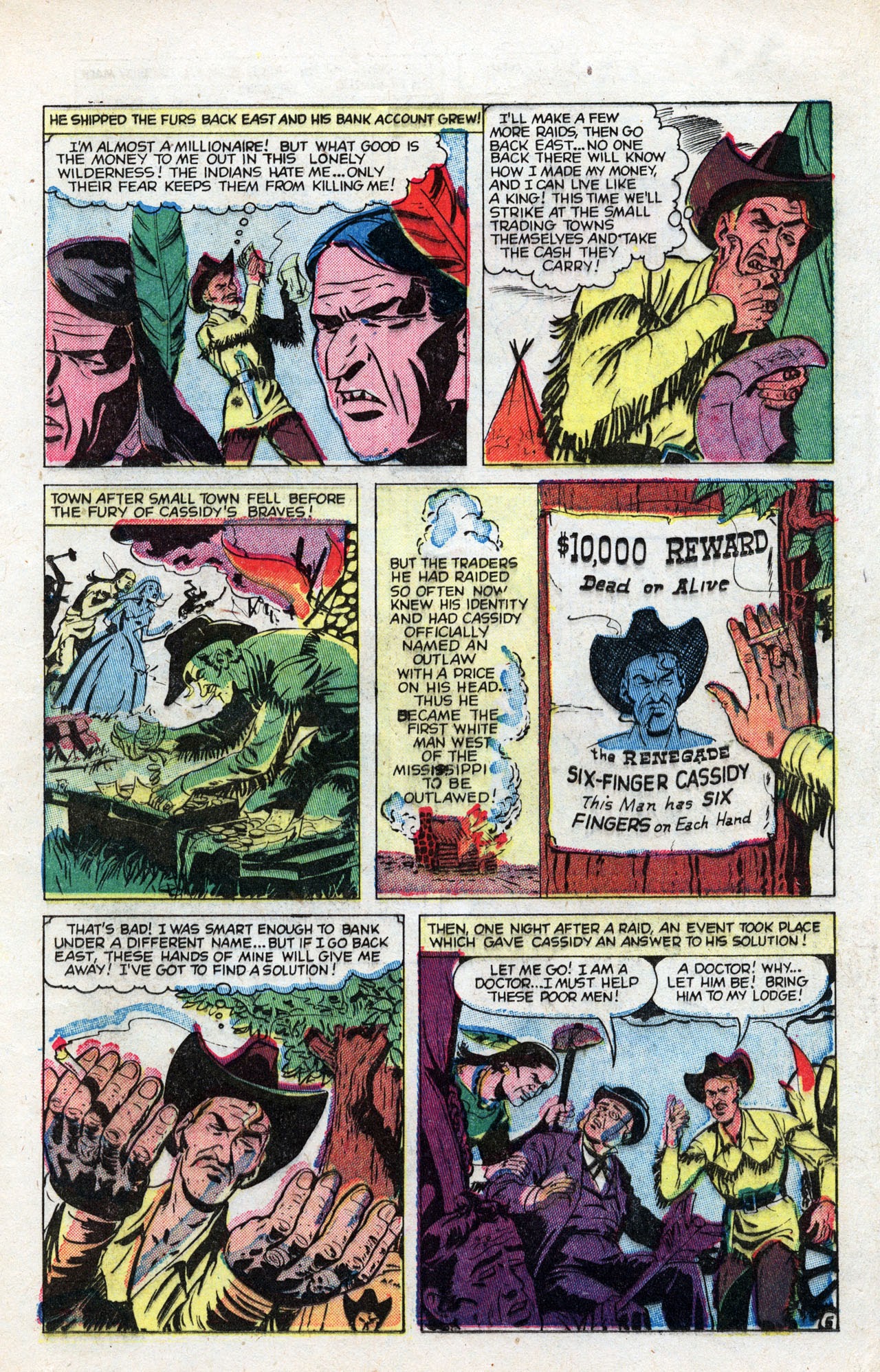 Read online Western Thrillers (1954) comic -  Issue #3 - 17
