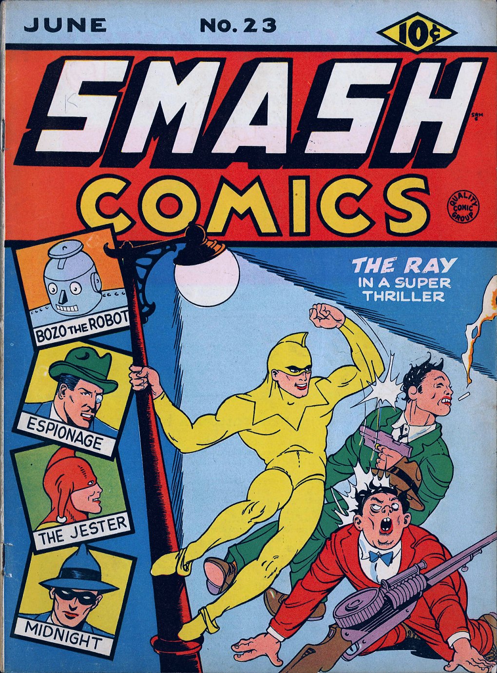 Read online Smash Comics comic -  Issue #23 - 1