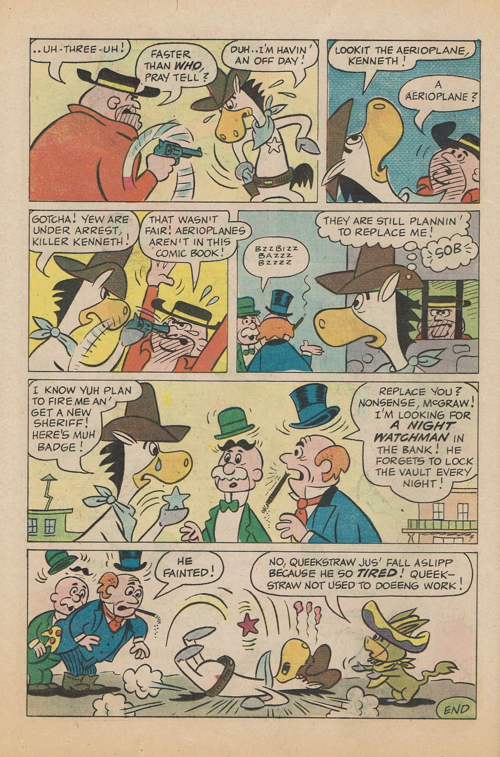 Read online Quick Draw McGraw comic -  Issue #4 - 13