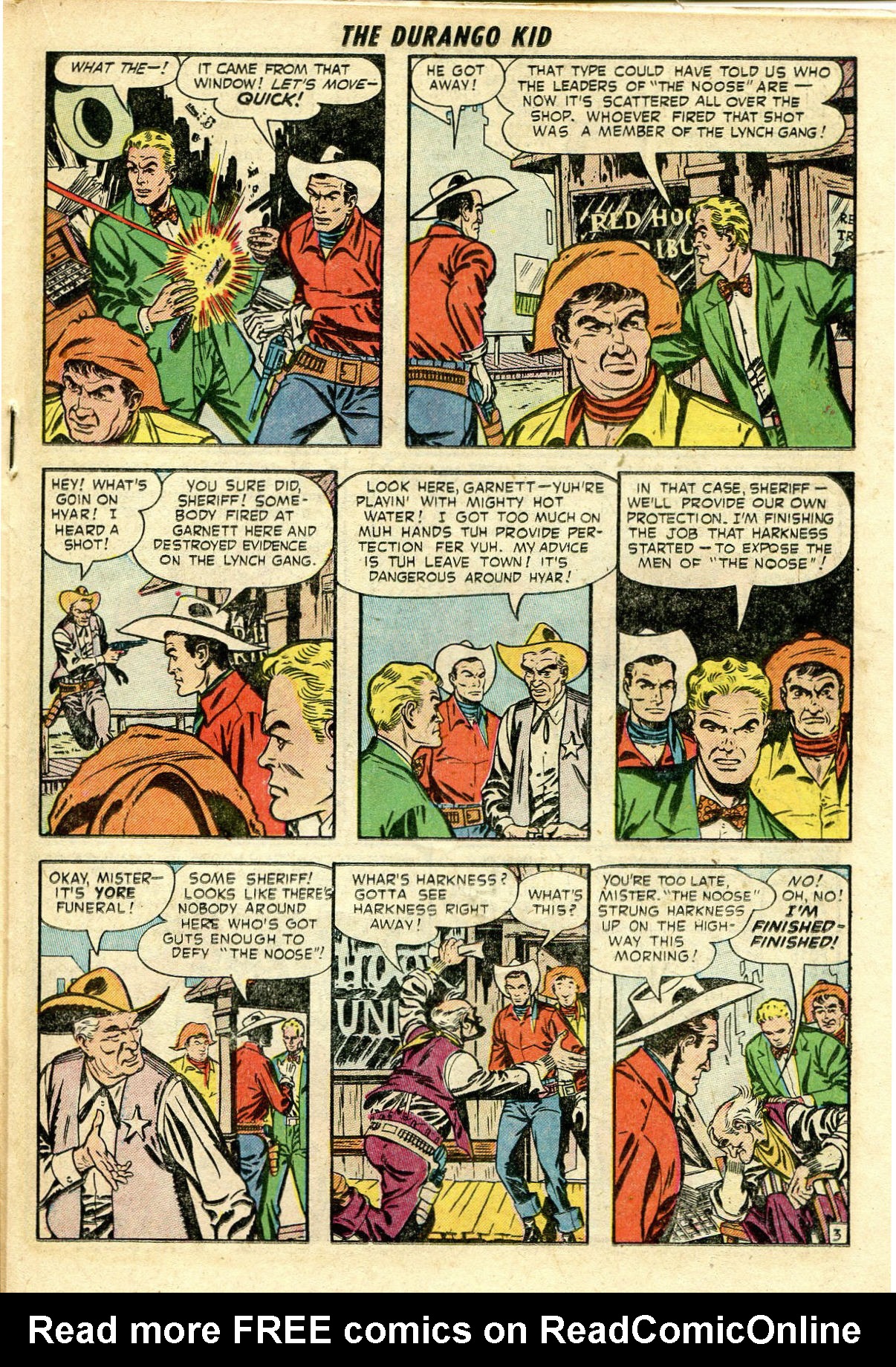 Read online Charles Starrett as The Durango Kid comic -  Issue #13 - 21