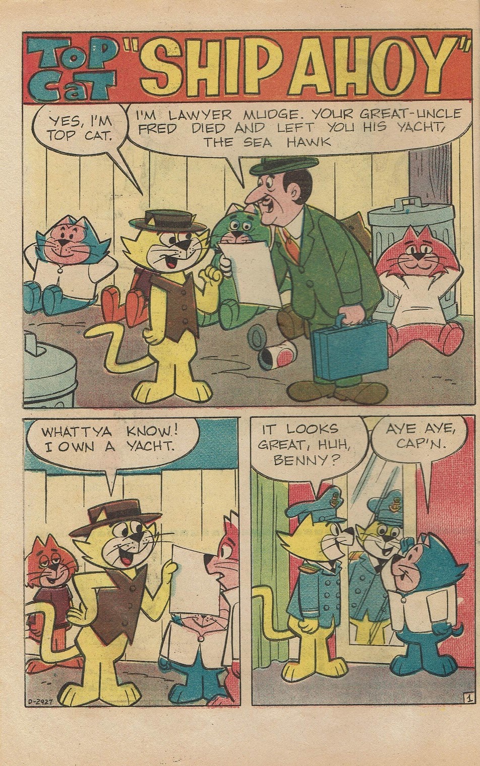 Read online Top Cat (1970) comic -  Issue #15 - 8