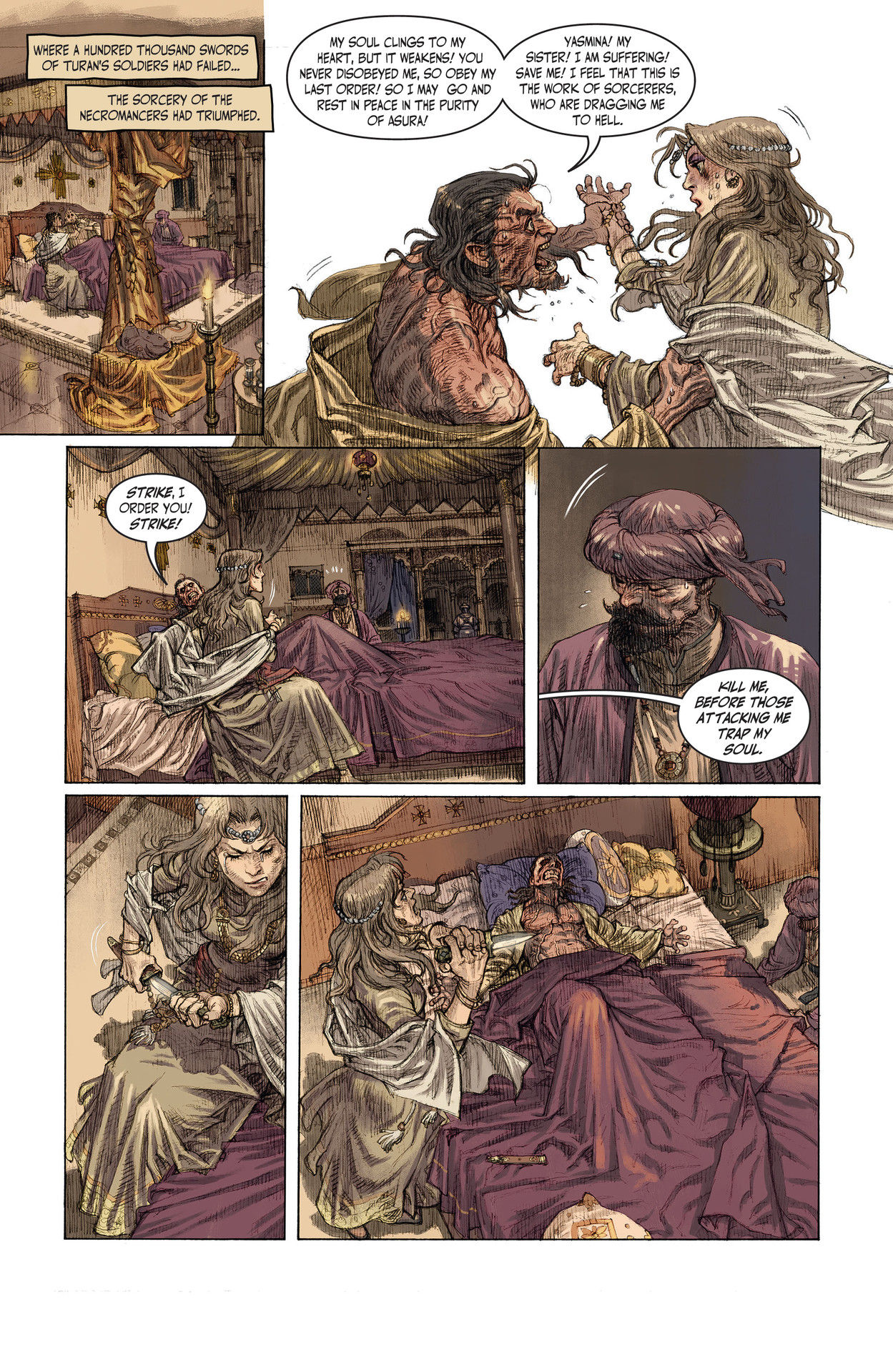 Read online The Cimmerian comic -  Issue # TPB 2 (Part 1) - 11
