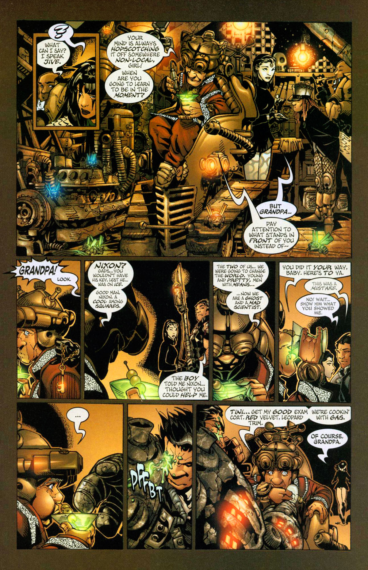 Read online Steampunk comic -  Issue #7 - 10