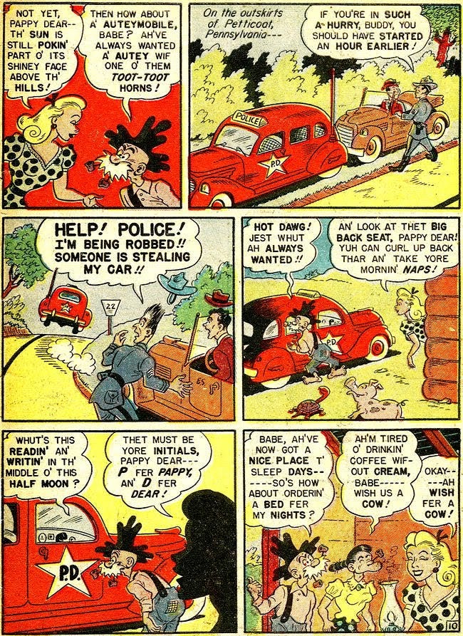 Read online Babe (1948) comic -  Issue #10 - 36
