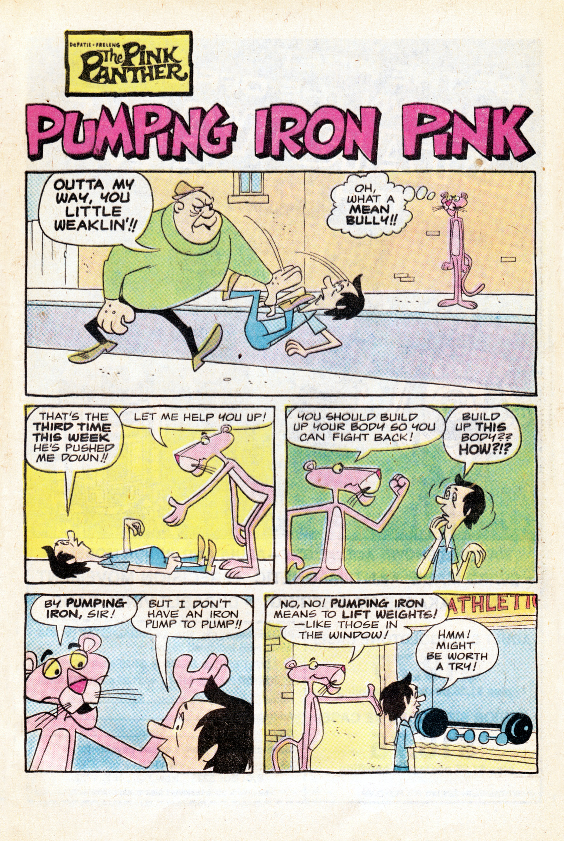 Read online The Pink Panther (1971) comic -  Issue #55 - 21