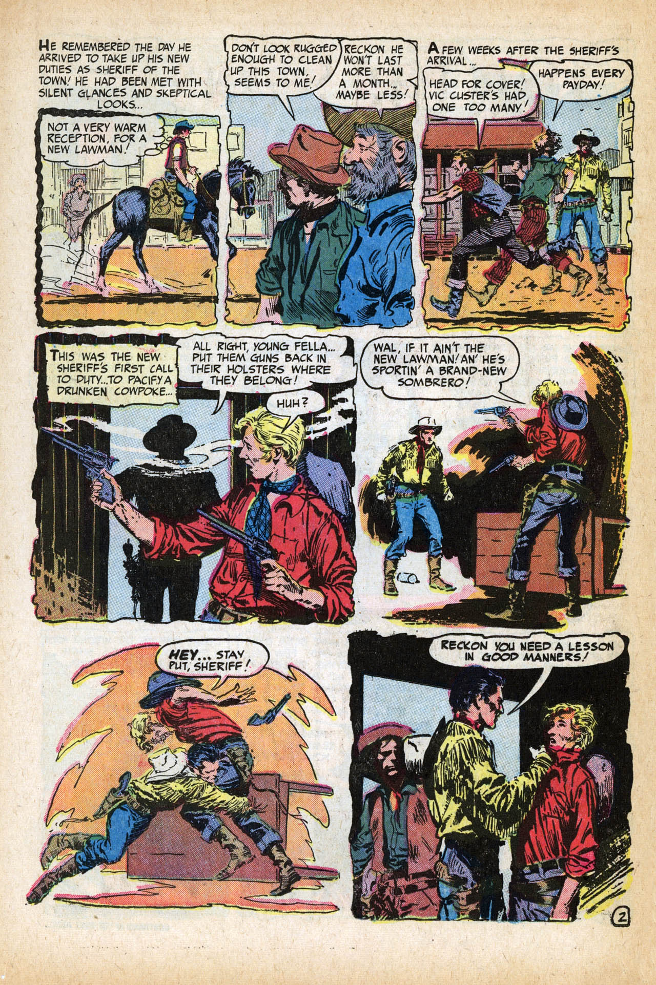 Read online Western Outlaws (1954) comic -  Issue #11 - 11