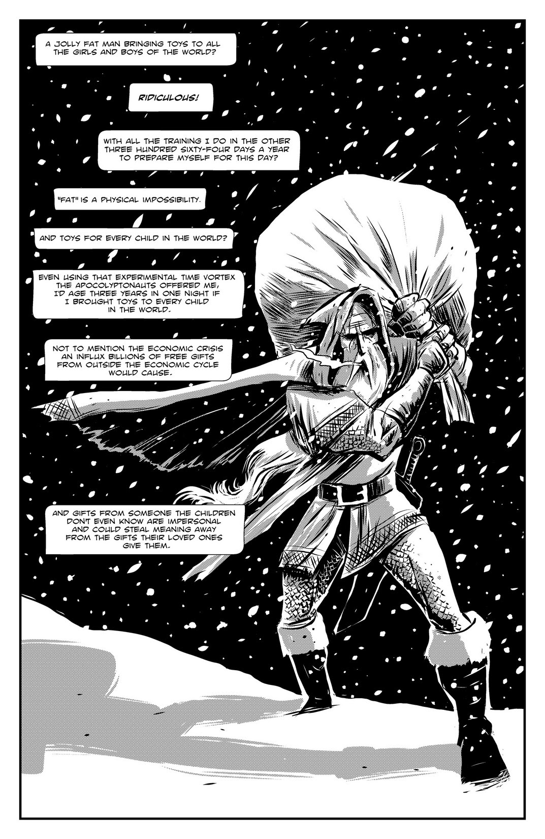 Read online 'Twas the Night Before Krampus comic -  Issue # Full - 7