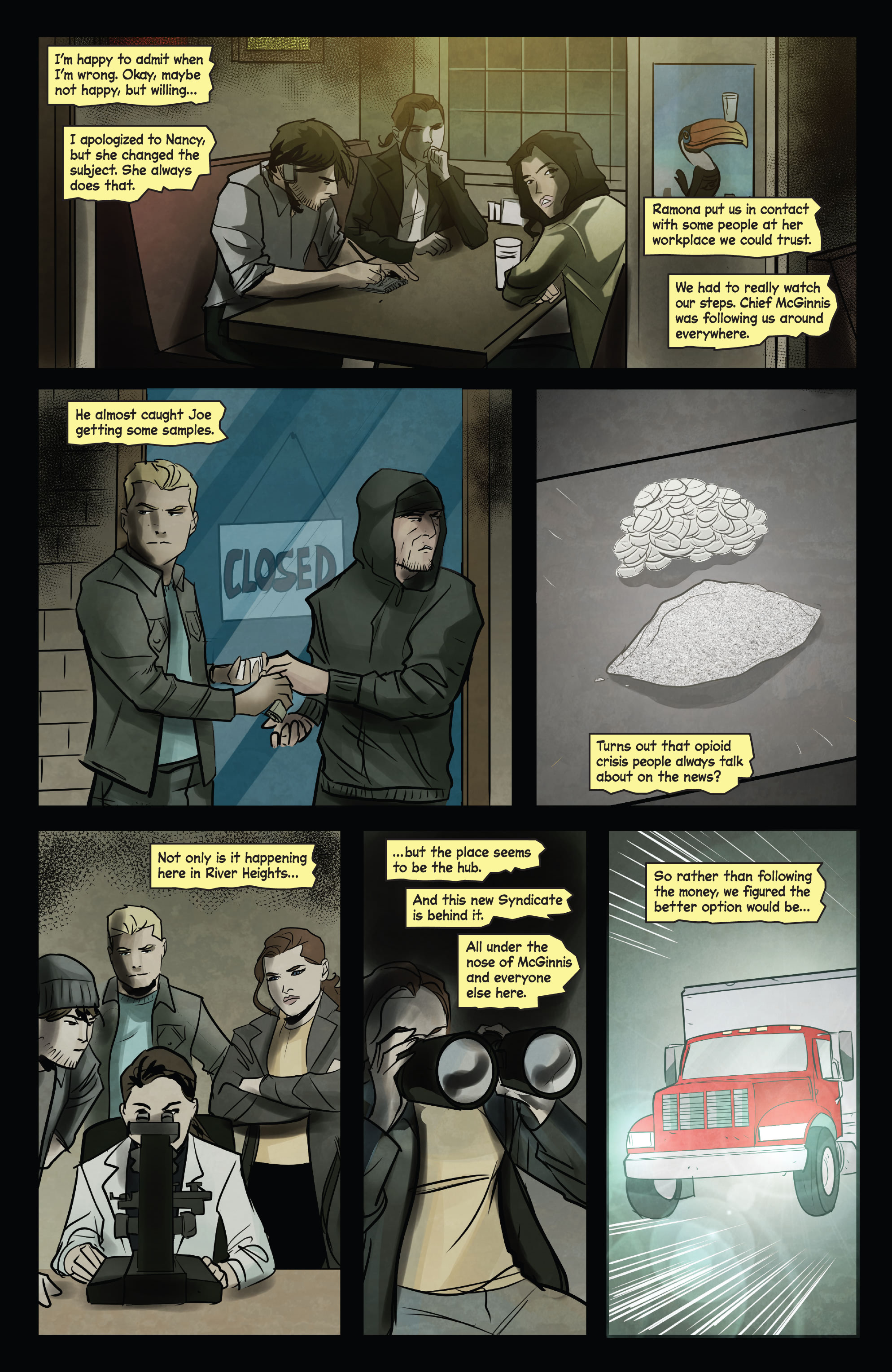 Read online Nancy Drew & The Hardy Boys: The Death of Nancy Drew comic -  Issue #5 - 6