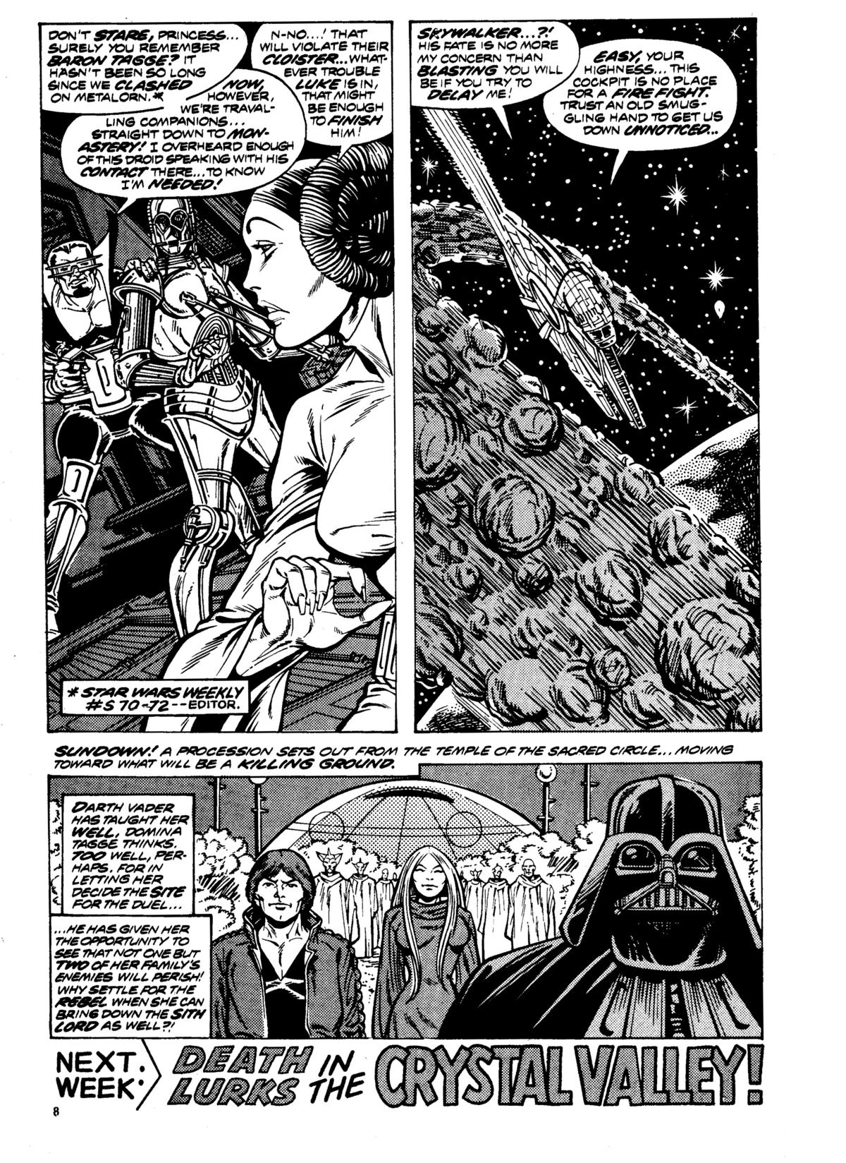 Read online Star Wars Weekly comic -  Issue #90 - 8