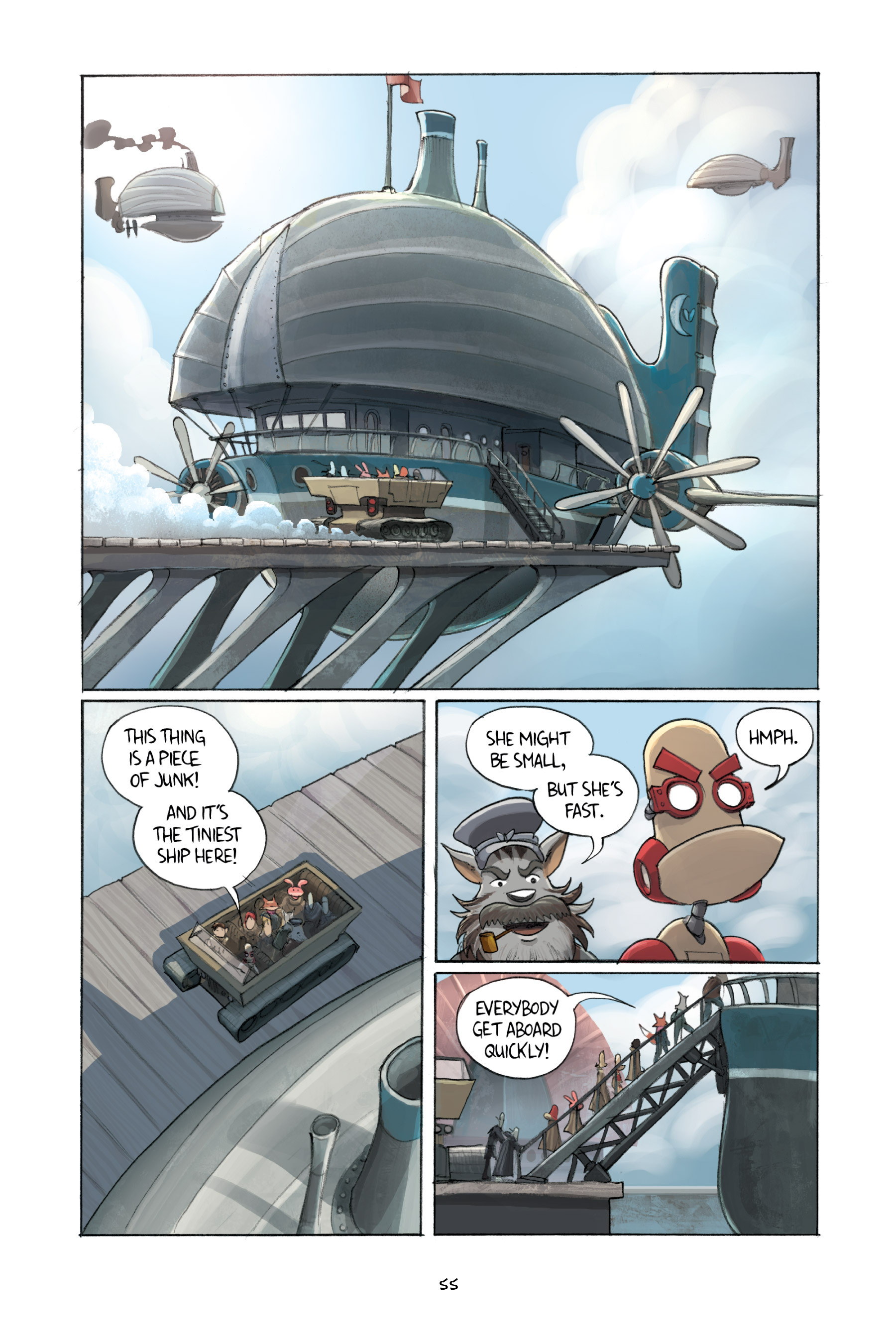 Read online Amulet comic -  Issue # TPB 3 (Part 1) - 54