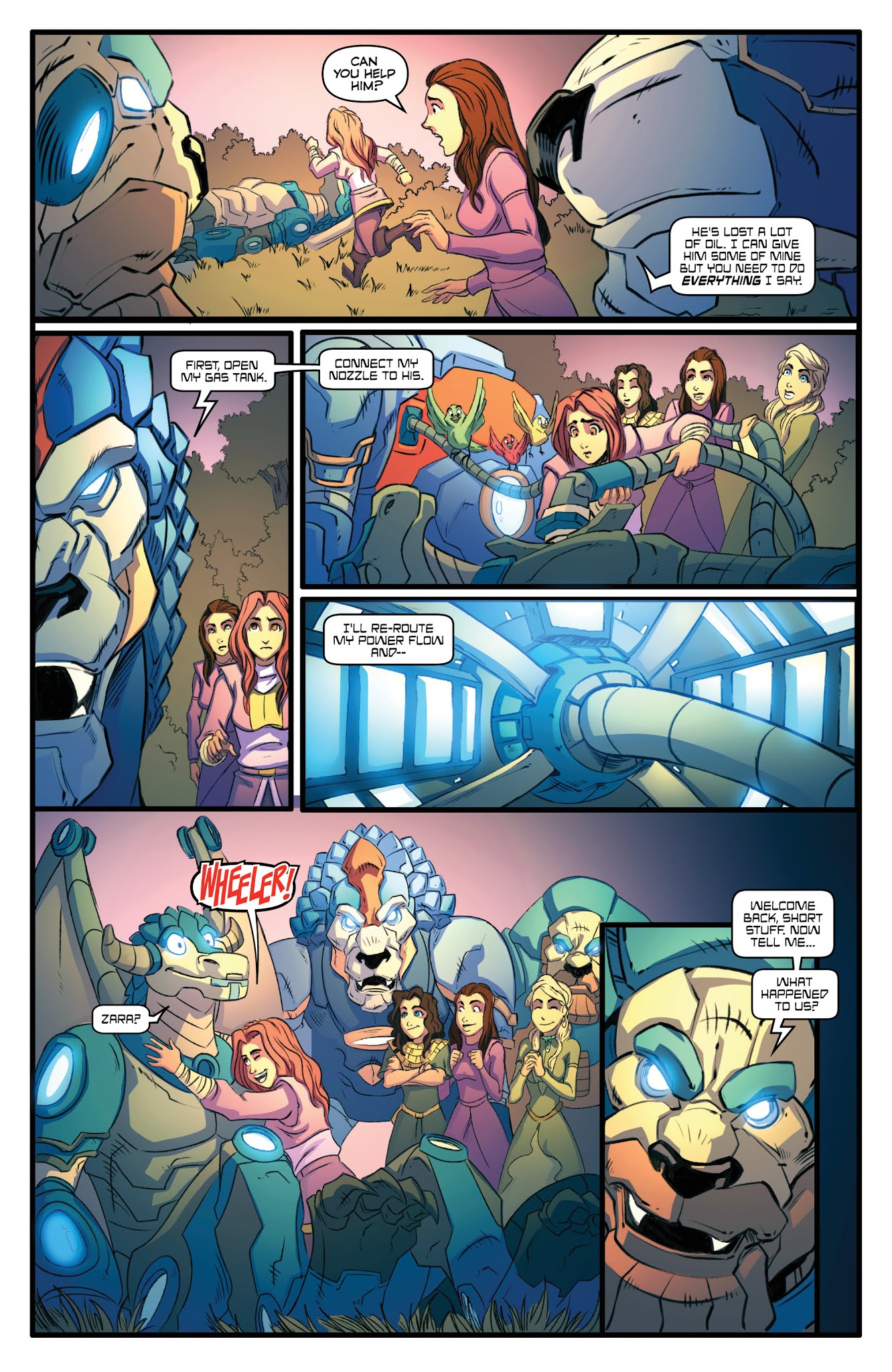 Read online Robots Versus Princesses comic -  Issue #3 - 6