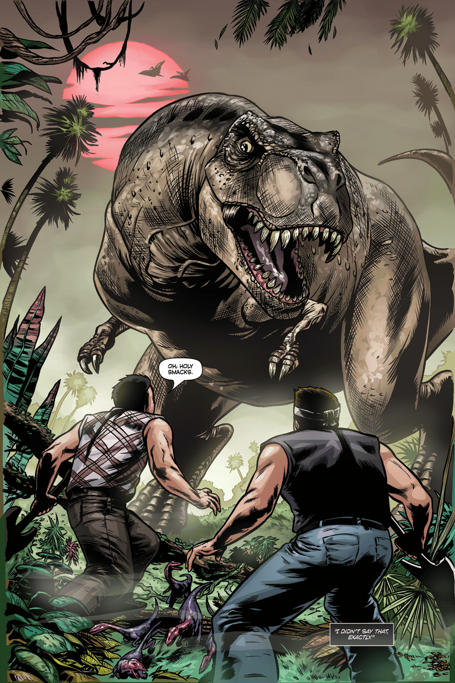 Read online Eternal Descent comic -  Issue #6 - 9