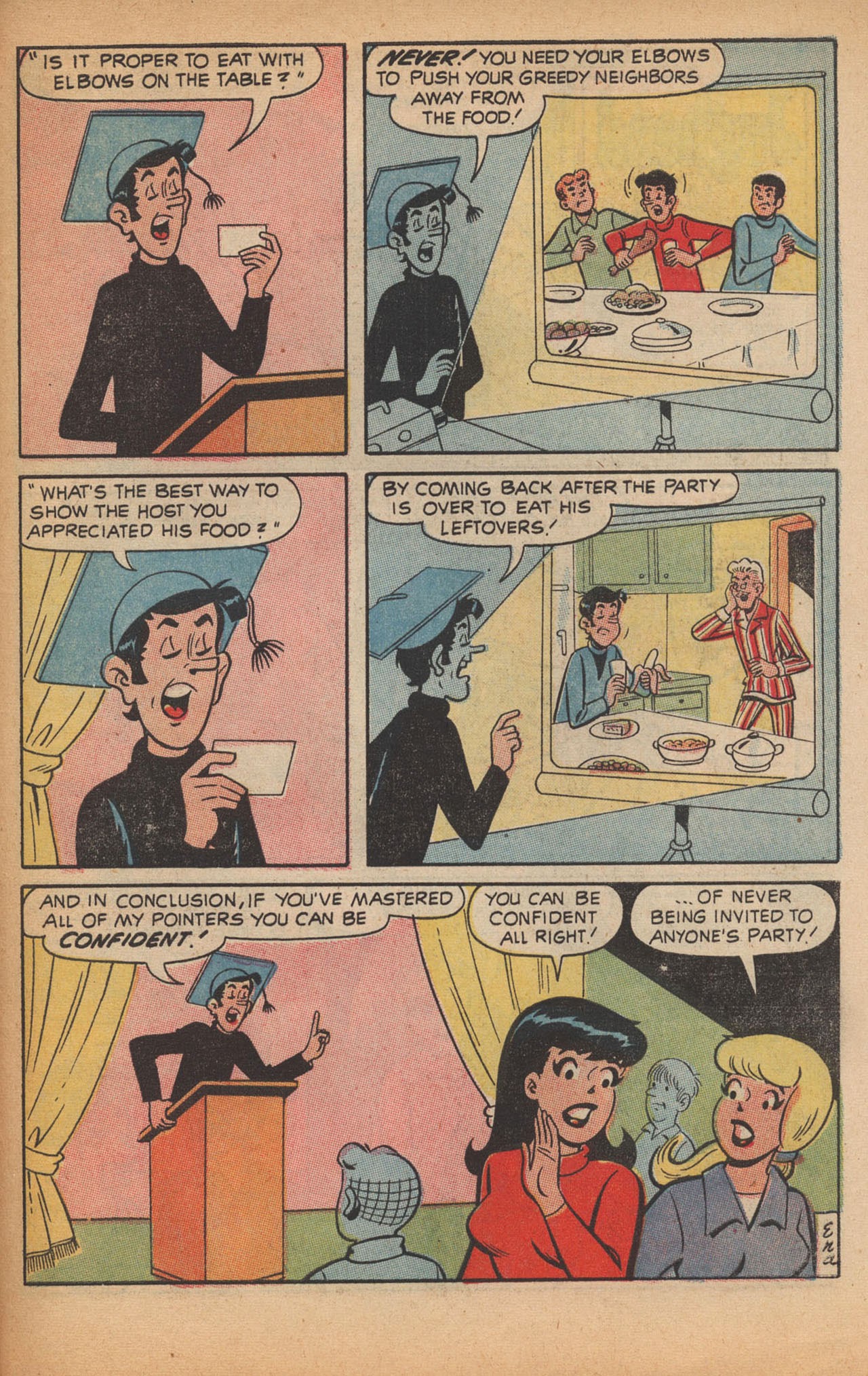 Read online Jughead's Jokes comic -  Issue #24 - 47