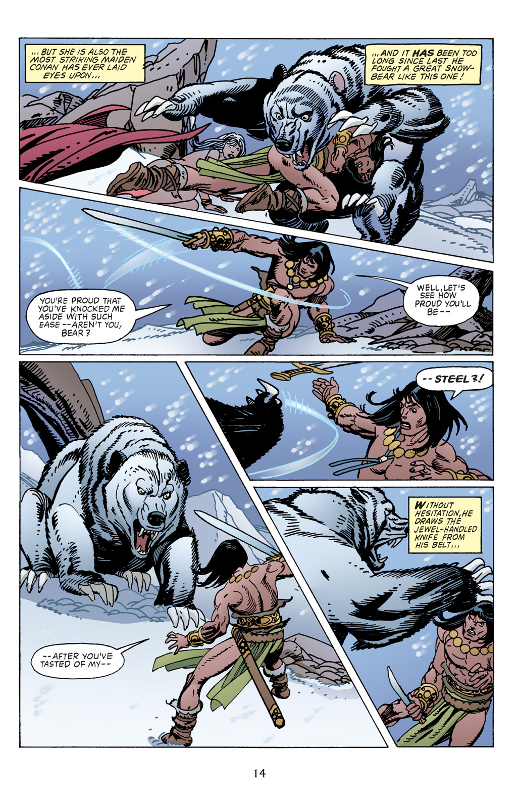 Read online The Chronicles of Conan comic -  Issue # TPB 17 (Part 1) - 14