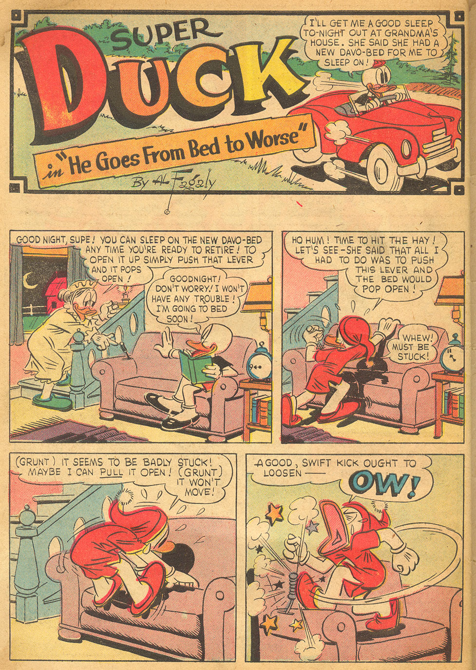Read online Super Duck Comics comic -  Issue #42 - 48