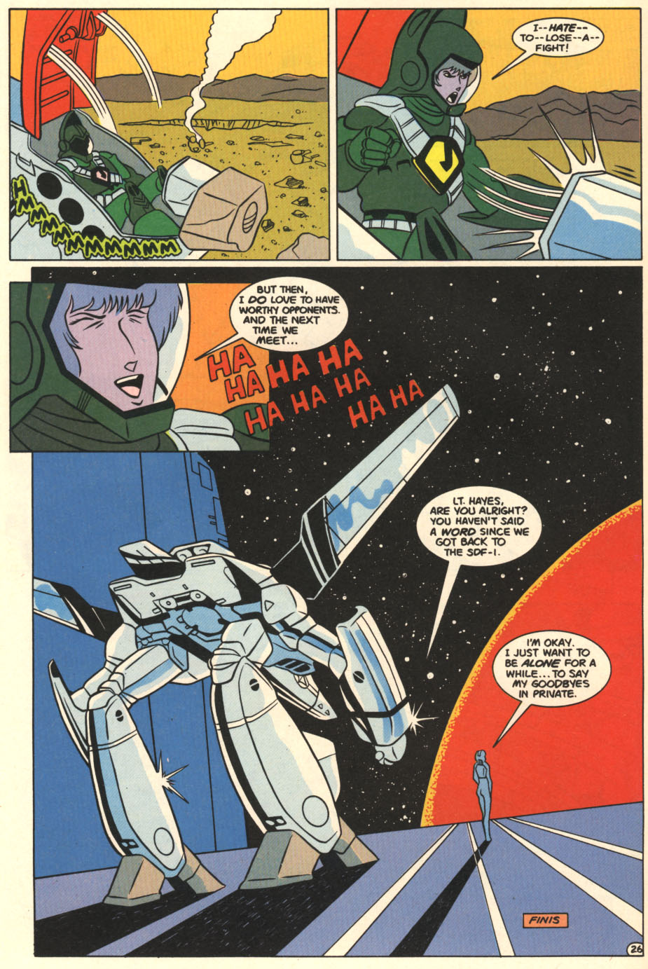 Read online Robotech The Macross Saga comic -  Issue #7 - 28