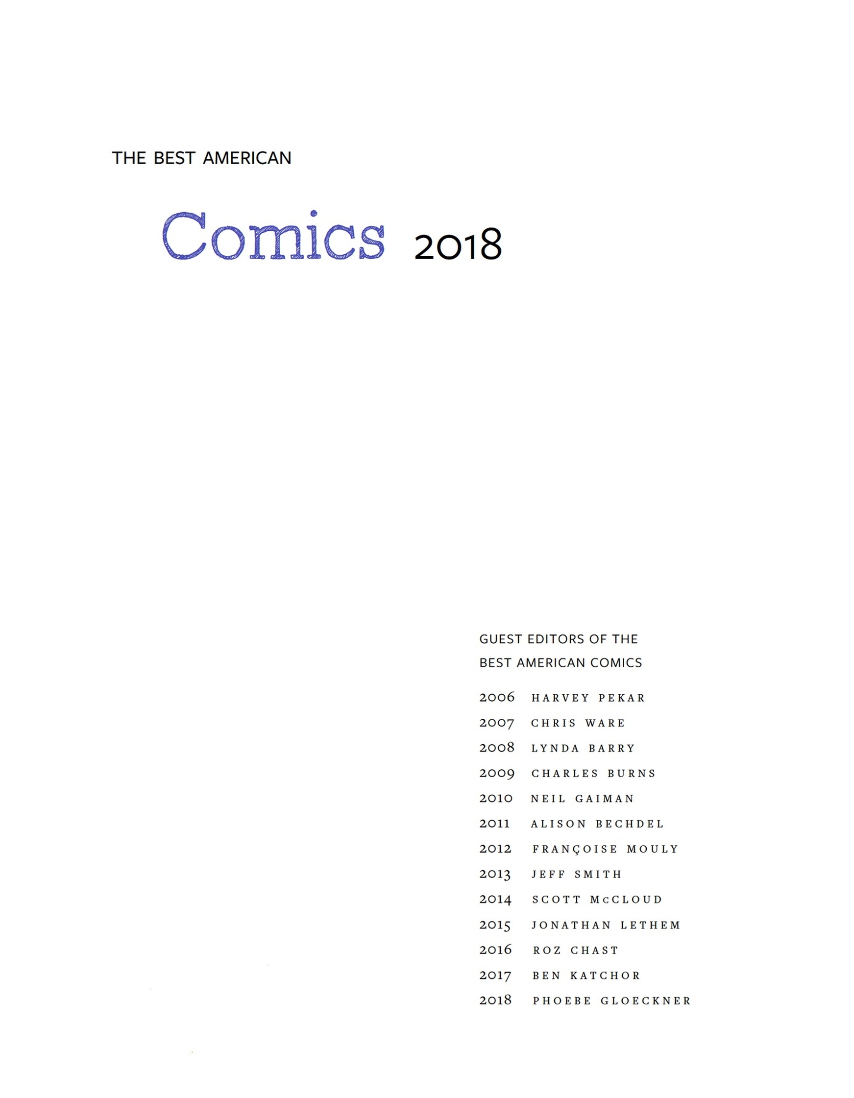 Read online The Best American Comics comic -  Issue # TPB 13 (Part 1) - 3