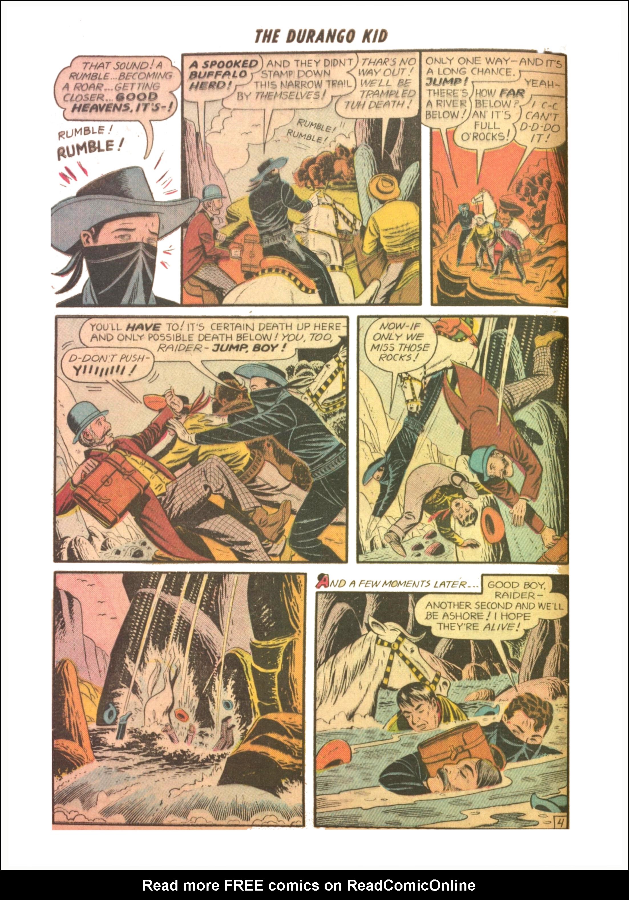 Read online Charles Starrett as The Durango Kid comic -  Issue #26 - 6
