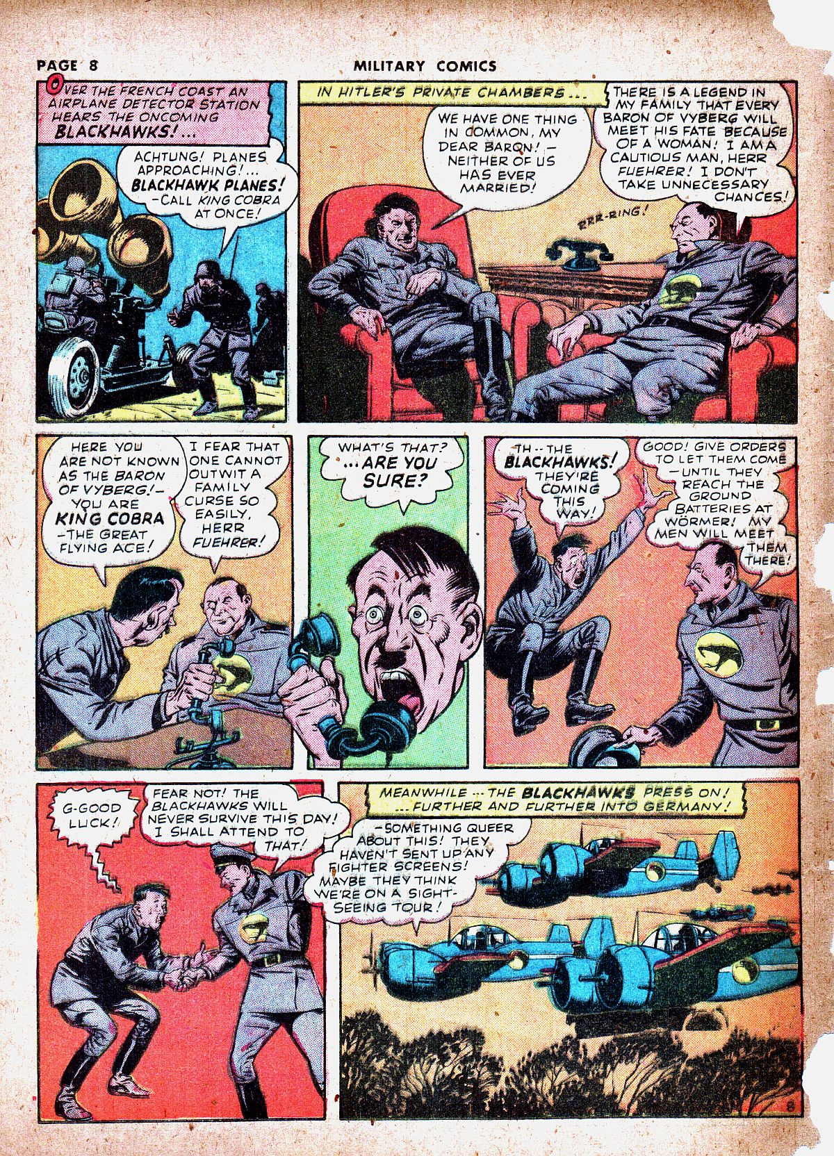 Read online Military Comics comic -  Issue #19 - 11