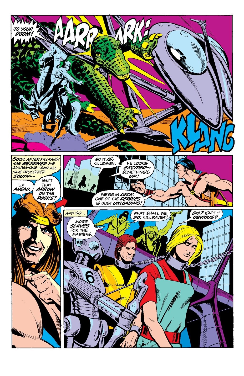 Read online Killraven Epic Collection: Warrior of the Worlds comic -  Issue # TPB (Part 1) - 33