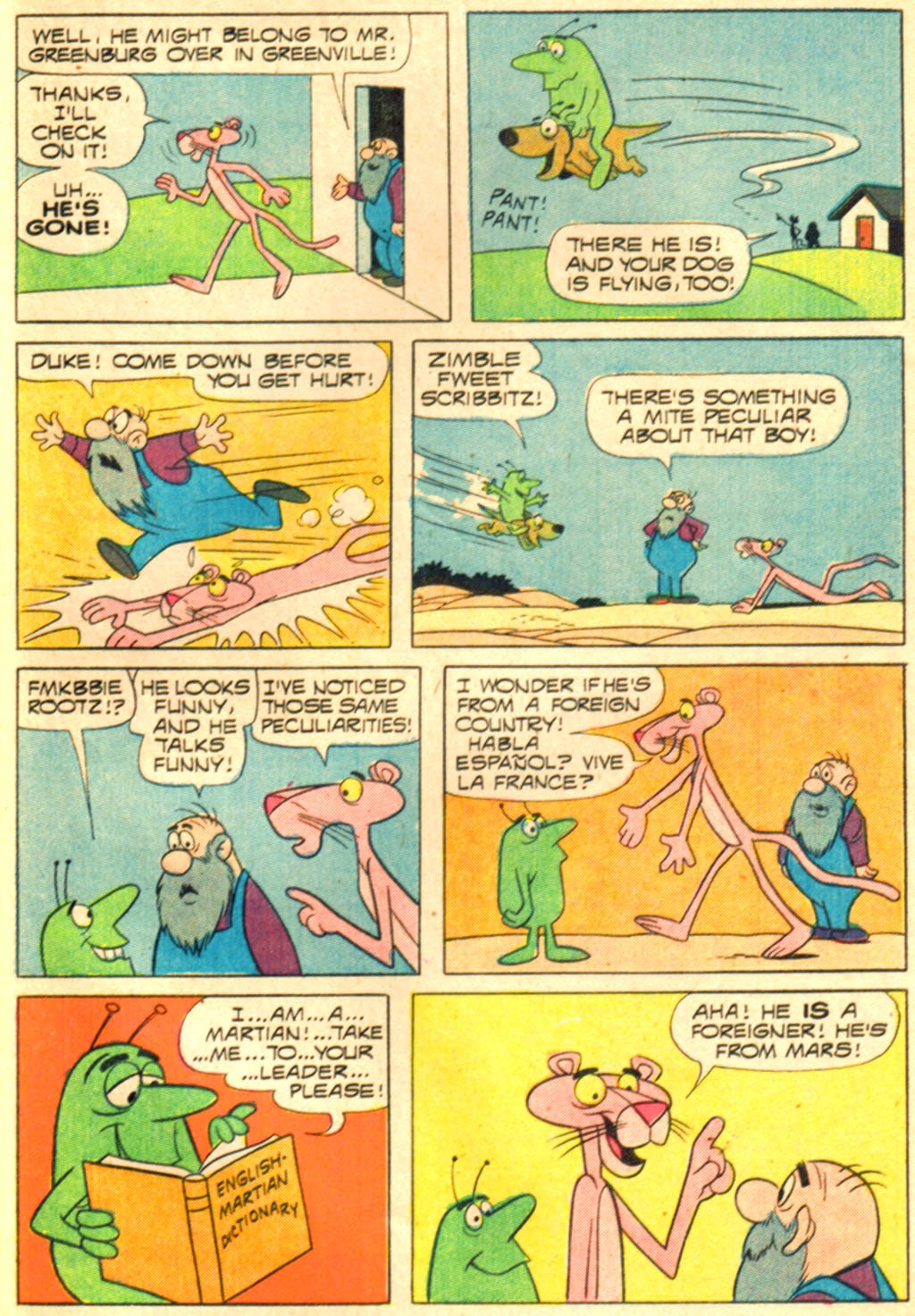 Read online The Pink Panther (1971) comic -  Issue #7 - 24