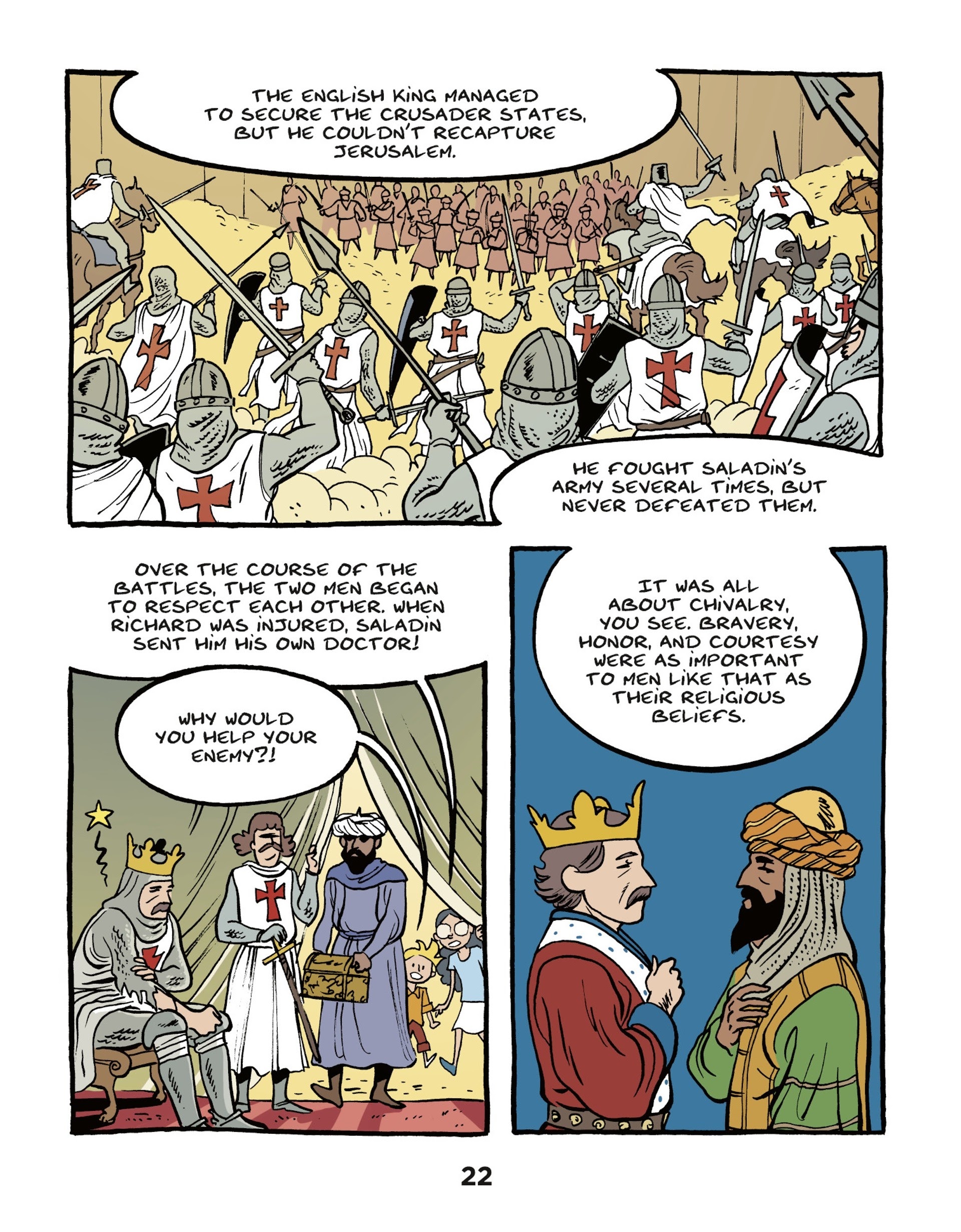 Read online On The History Trail With Ariane & Nino comic -  Issue #3 - 22