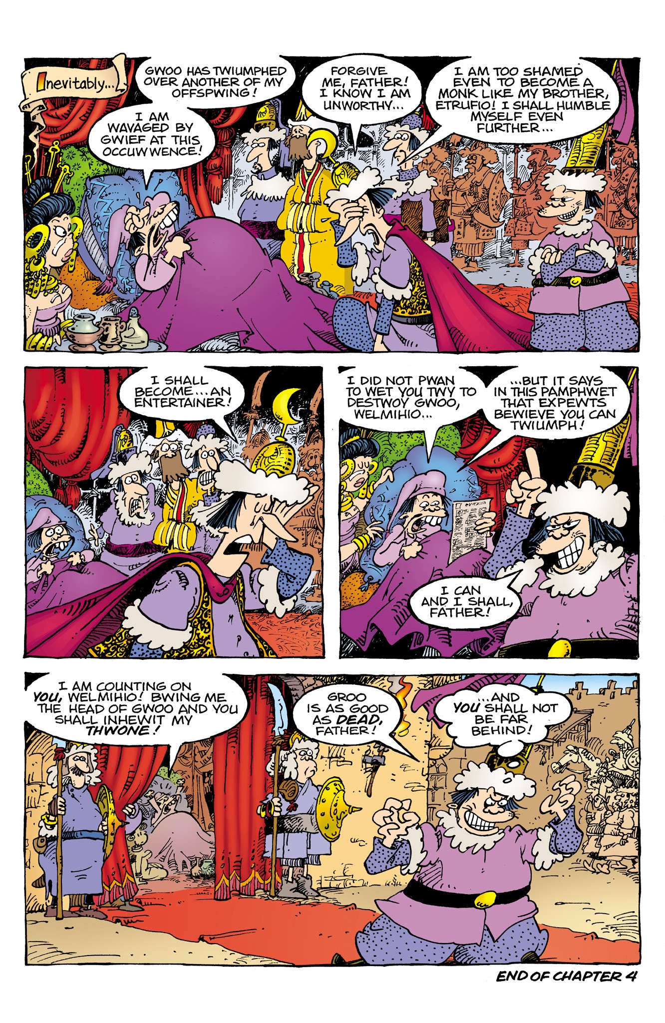 Read online Sergio Aragonés' Groo: Mightier Than the Sword comic -  Issue # _TPB - 55