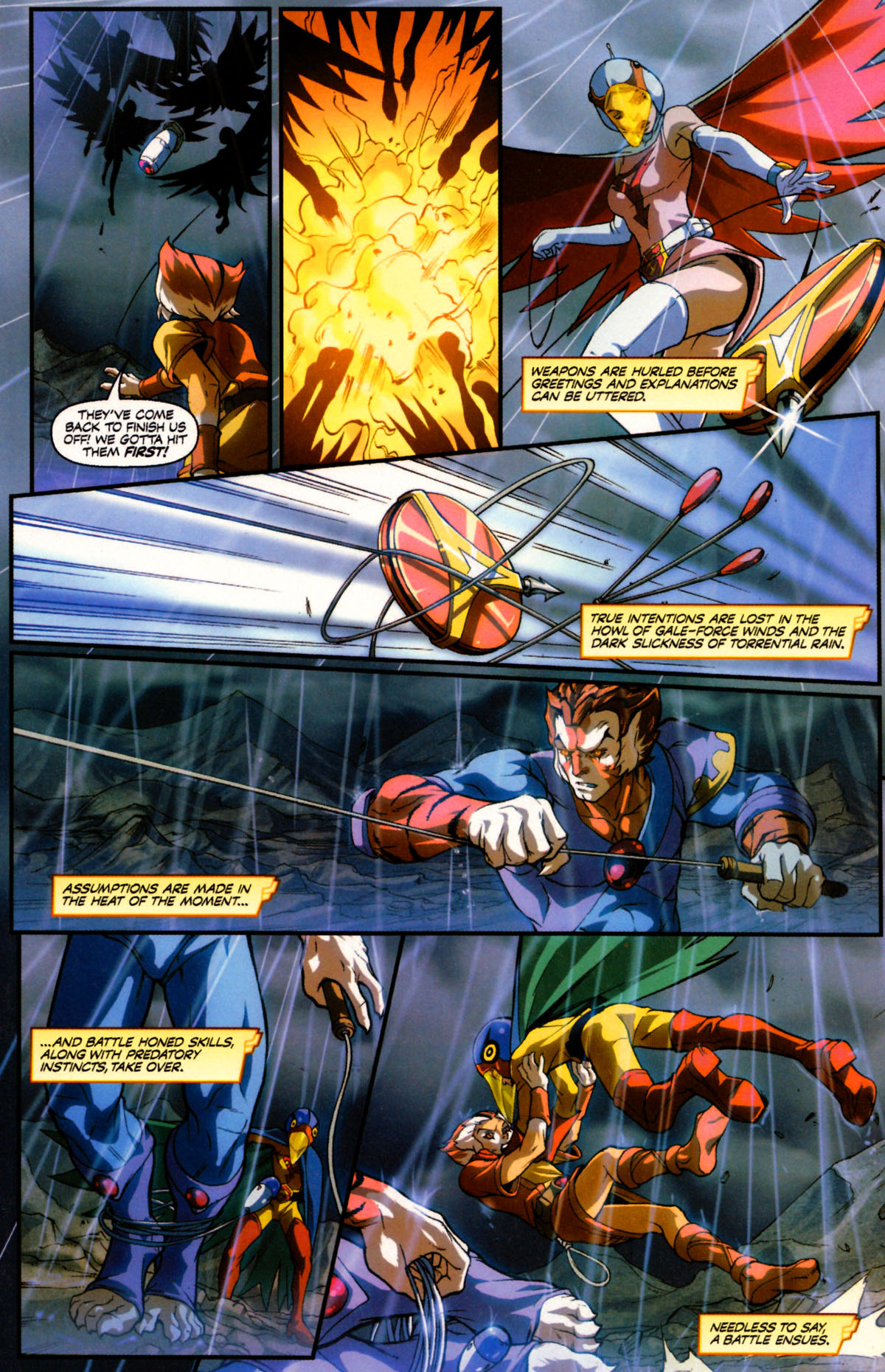 Read online Battle of the Planets/ThunderCats comic -  Issue # Full - 21