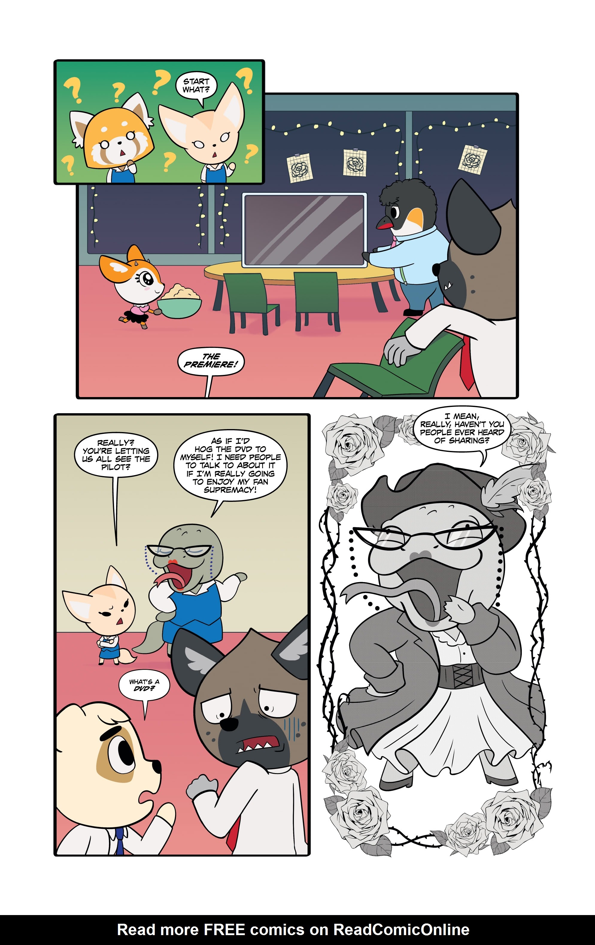 Read online Aggretsuko: Super Fun Special comic -  Issue # Full - 28