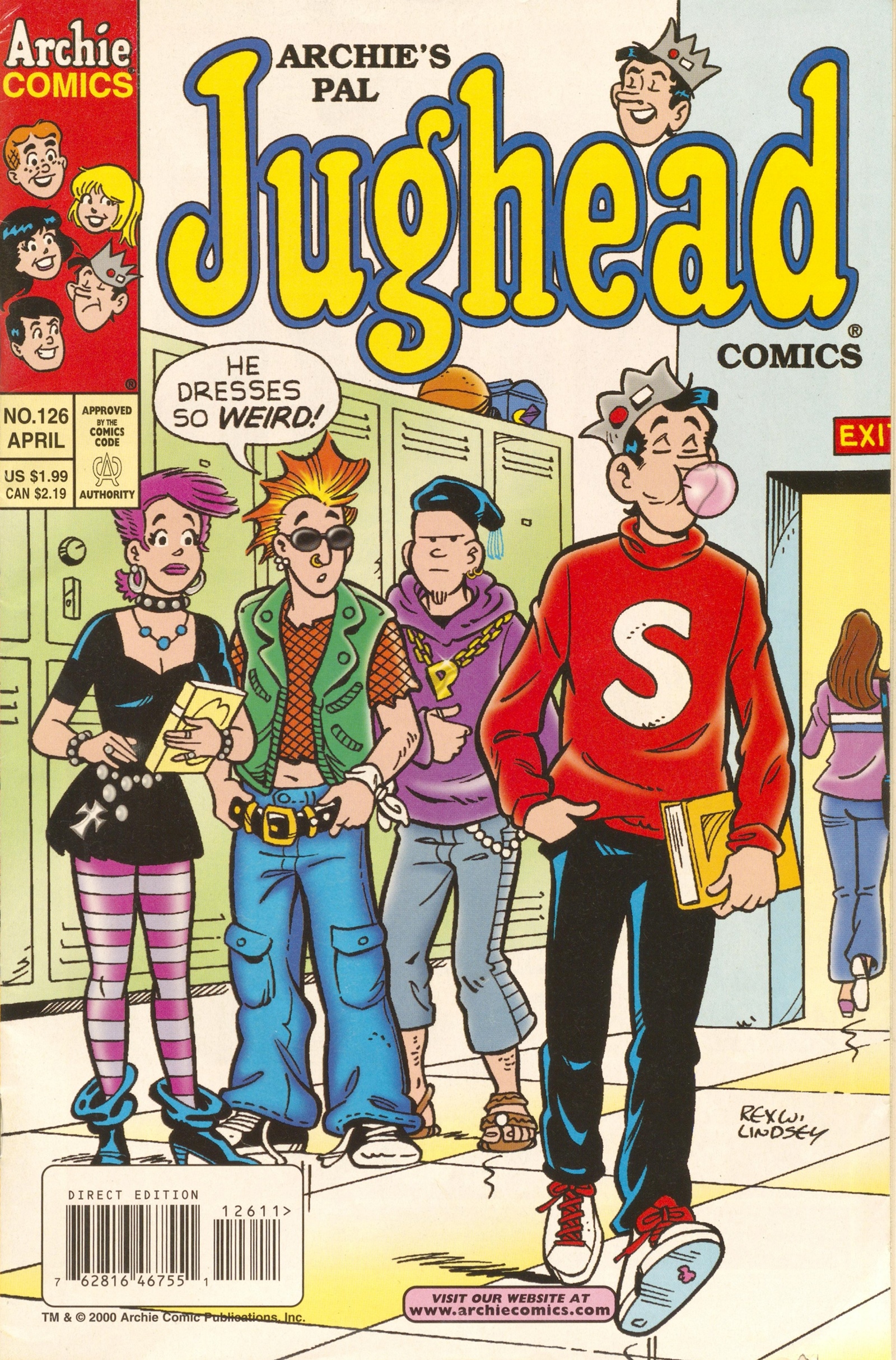 Read online Archie's Pal Jughead Comics comic -  Issue #126 - 1